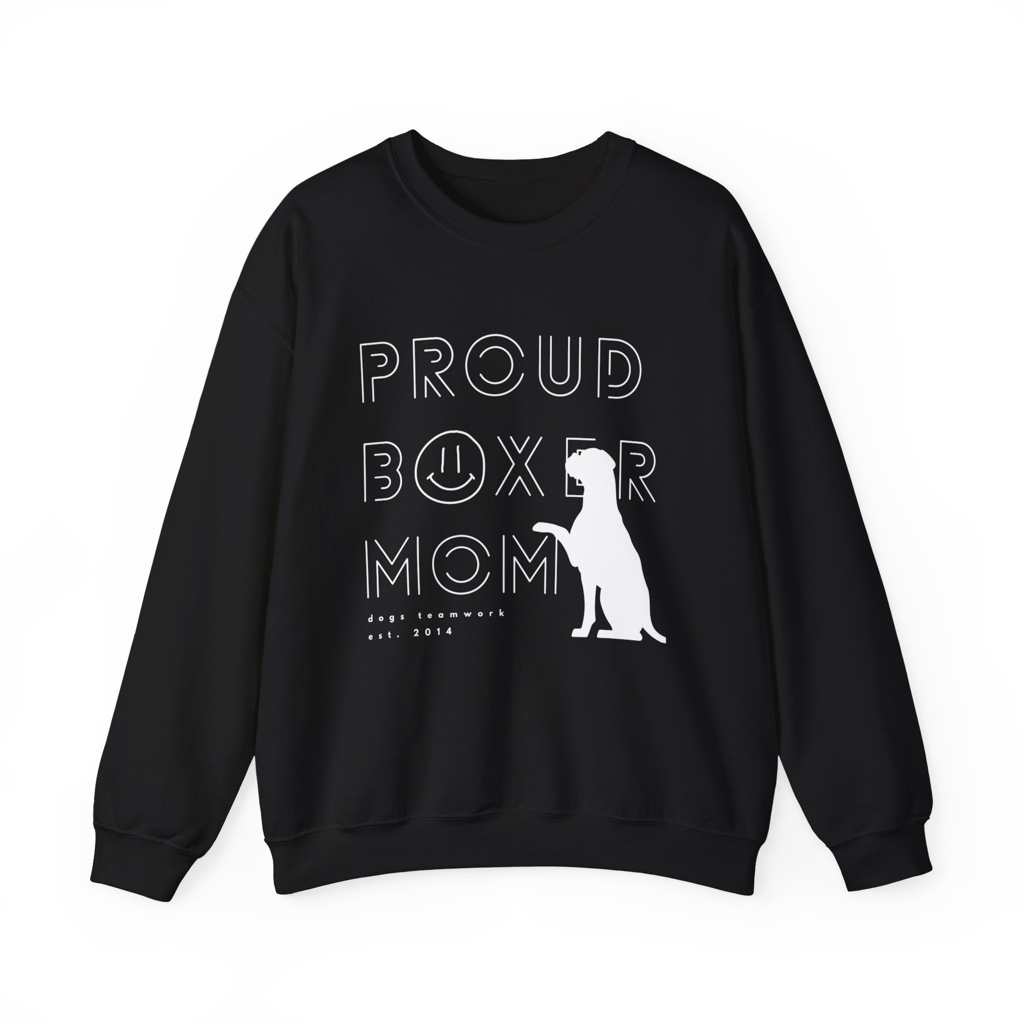 Unisex Sweatshirt - proud boxer mom – Bild 4