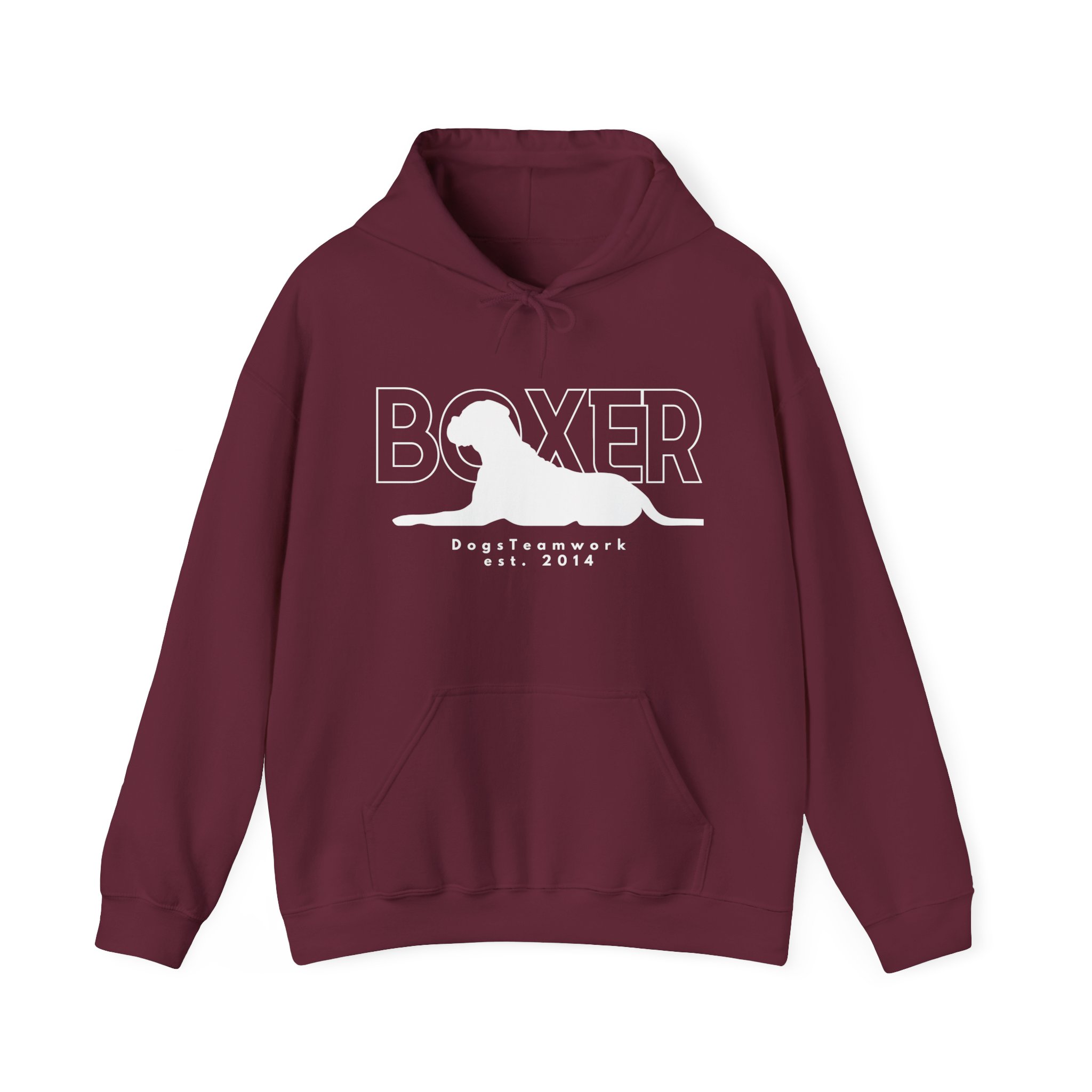 Unisex Heavy Blend Hooded Sweatshirt- BOXER – Bild 4