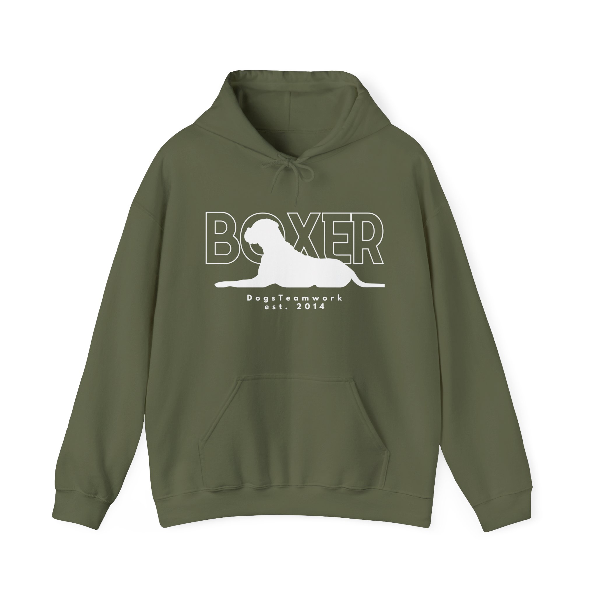 Unisex Heavy Blend Hooded Sweatshirt- BOXER – Bild 5