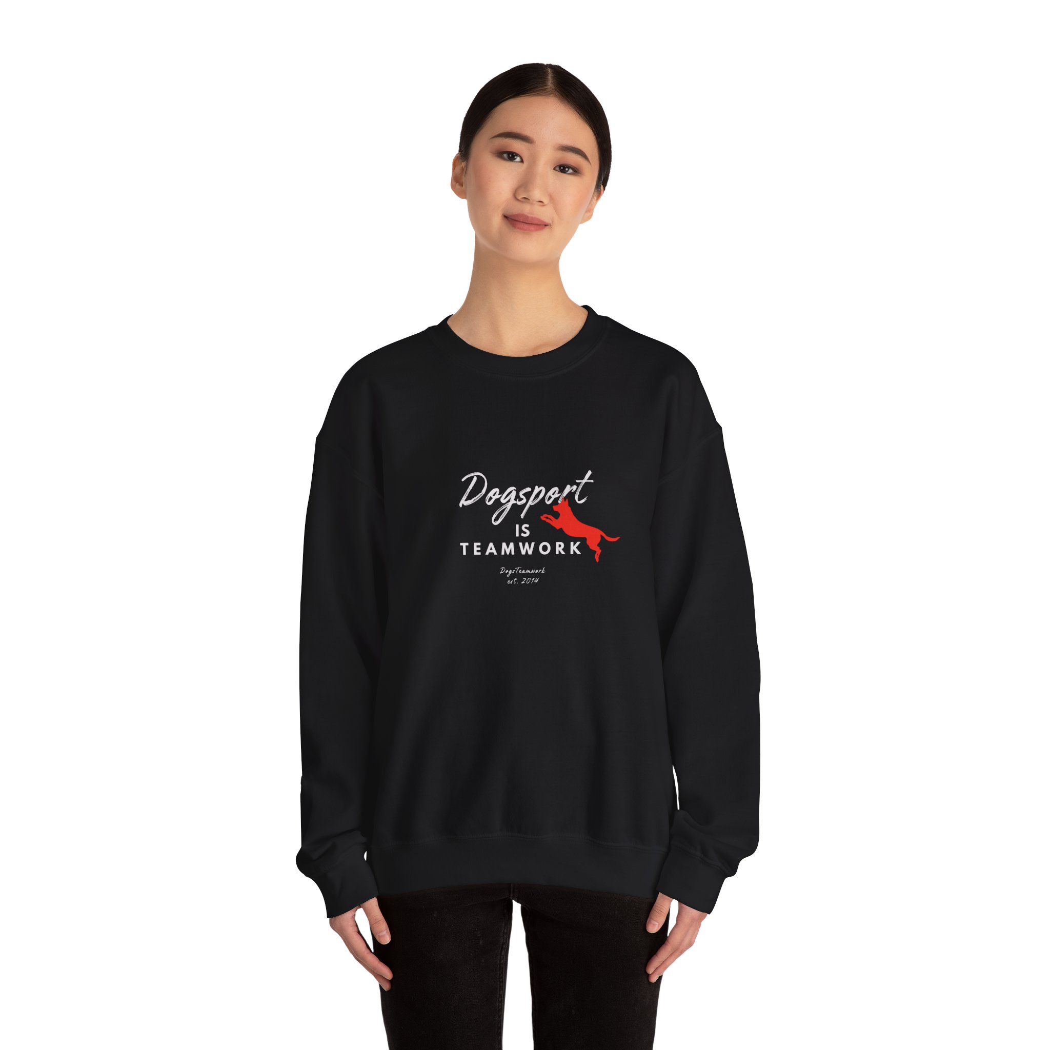 Unisex Sweatshirt - Dogsport is Teamwork 3.0 – Bild 2