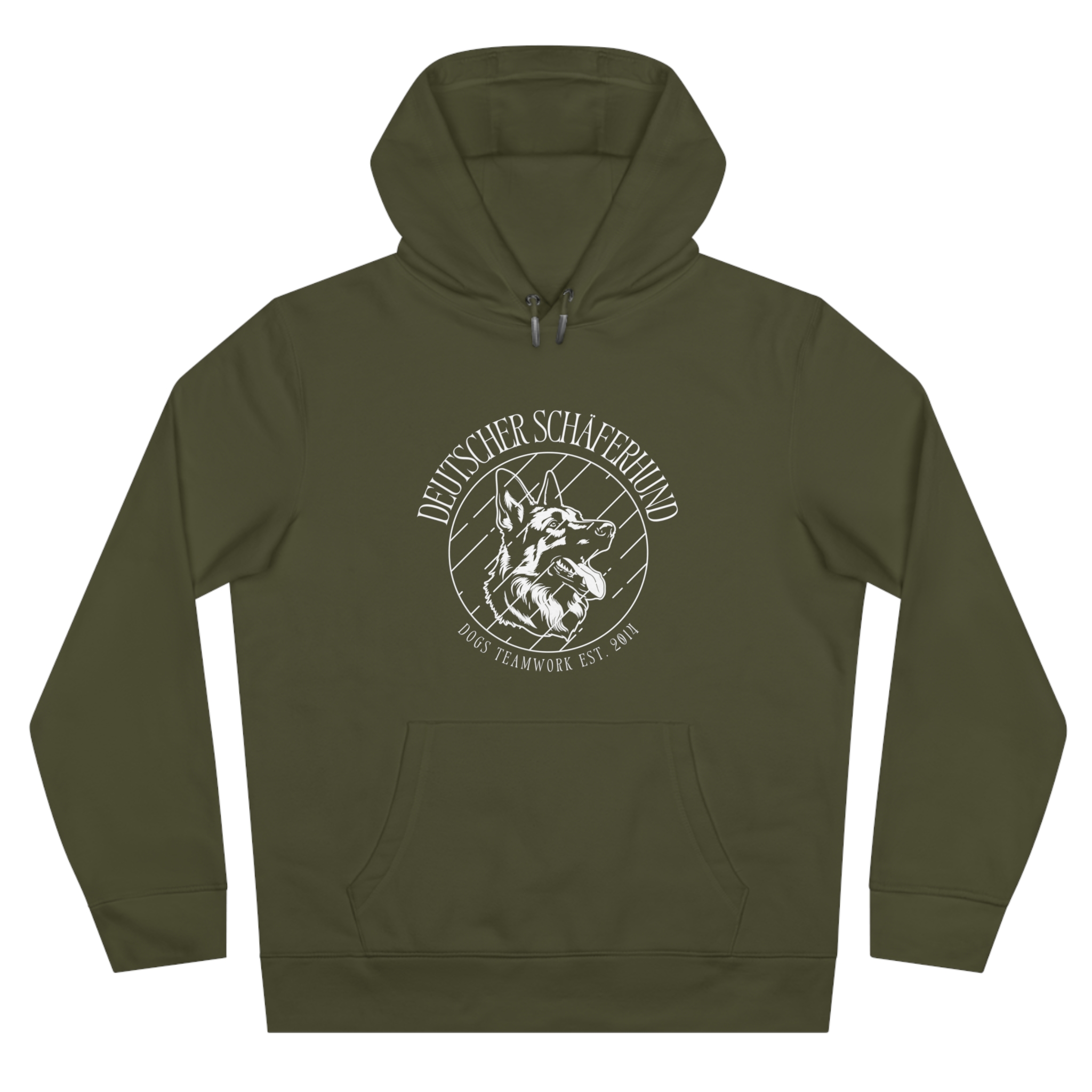 Unisex Hooded Sweatshirt medium weight - Deutscher Schäferhund – Bild 3