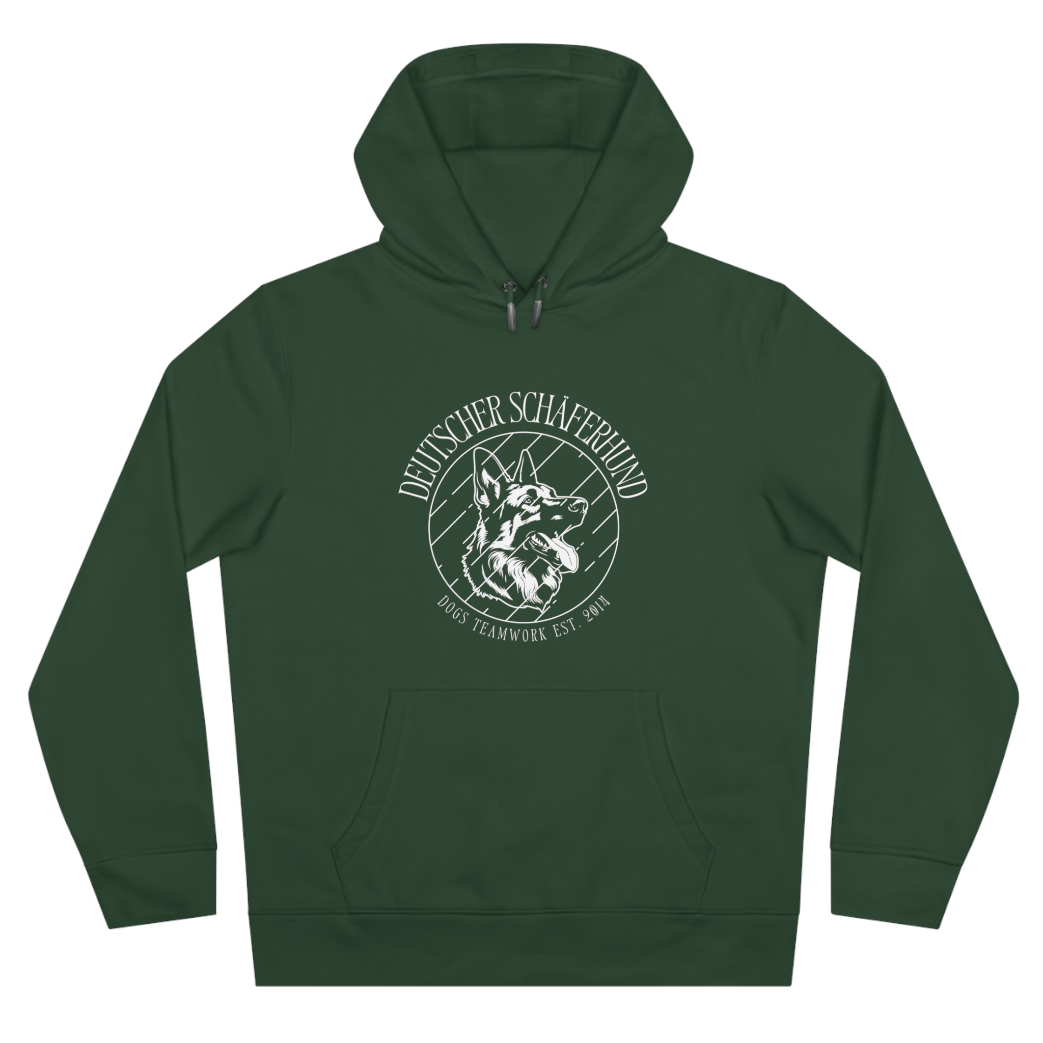 Unisex Hooded Sweatshirt medium weight - Deutscher Schäferhund – Bild 4