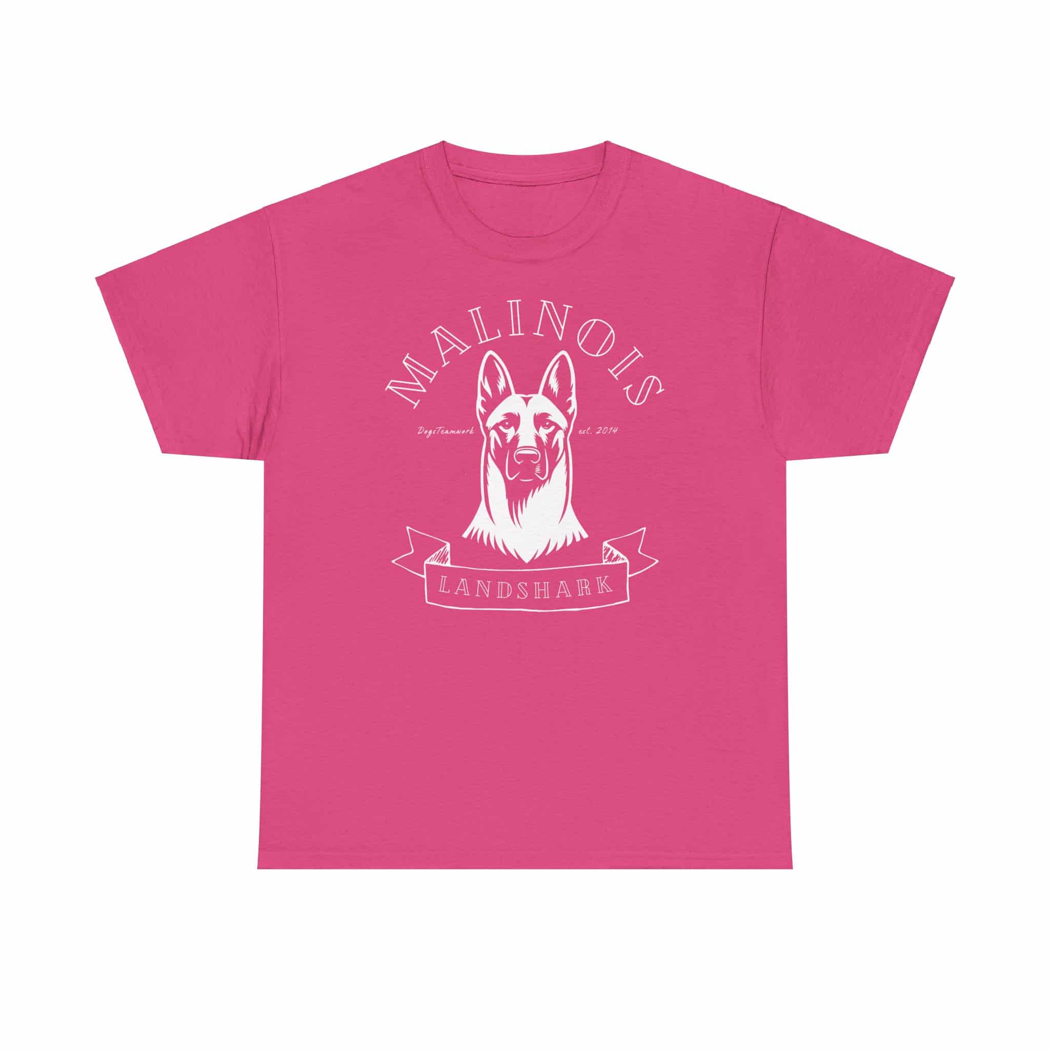 Unisex relaxed T-Shirt - Malinois landshark – Bild 11