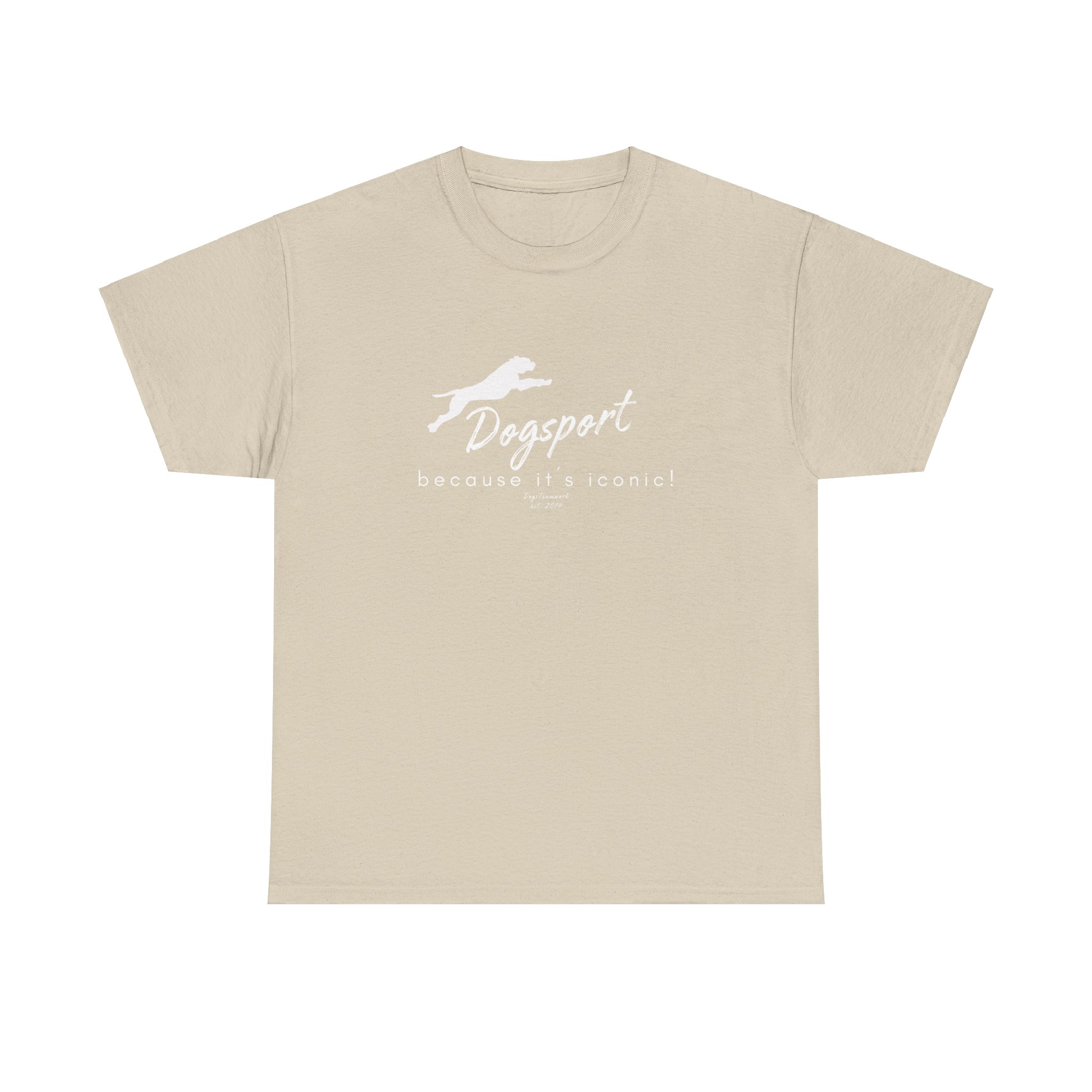 Unisex T-Shirt relaxed fit - Dogsport is iconic – Bild 2