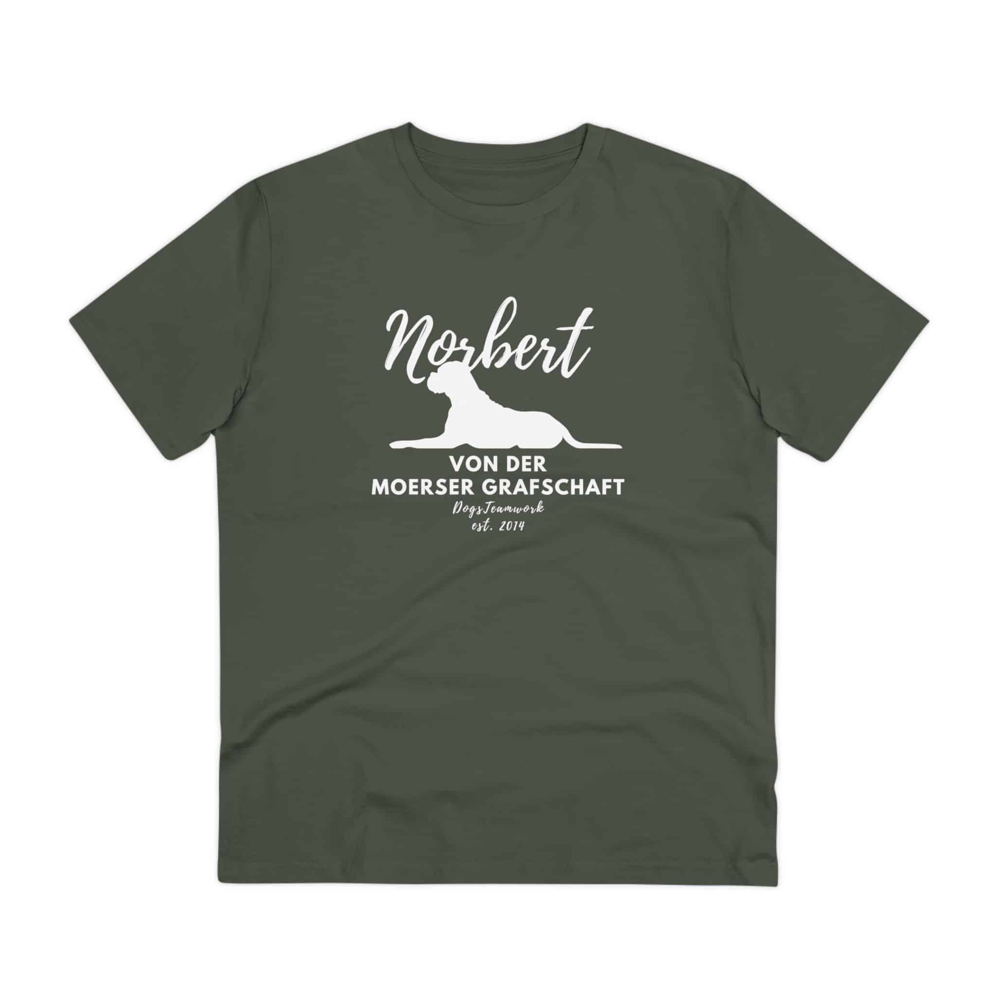 Unisex T-Shirt - Hundename mit Boxer – Bild 3