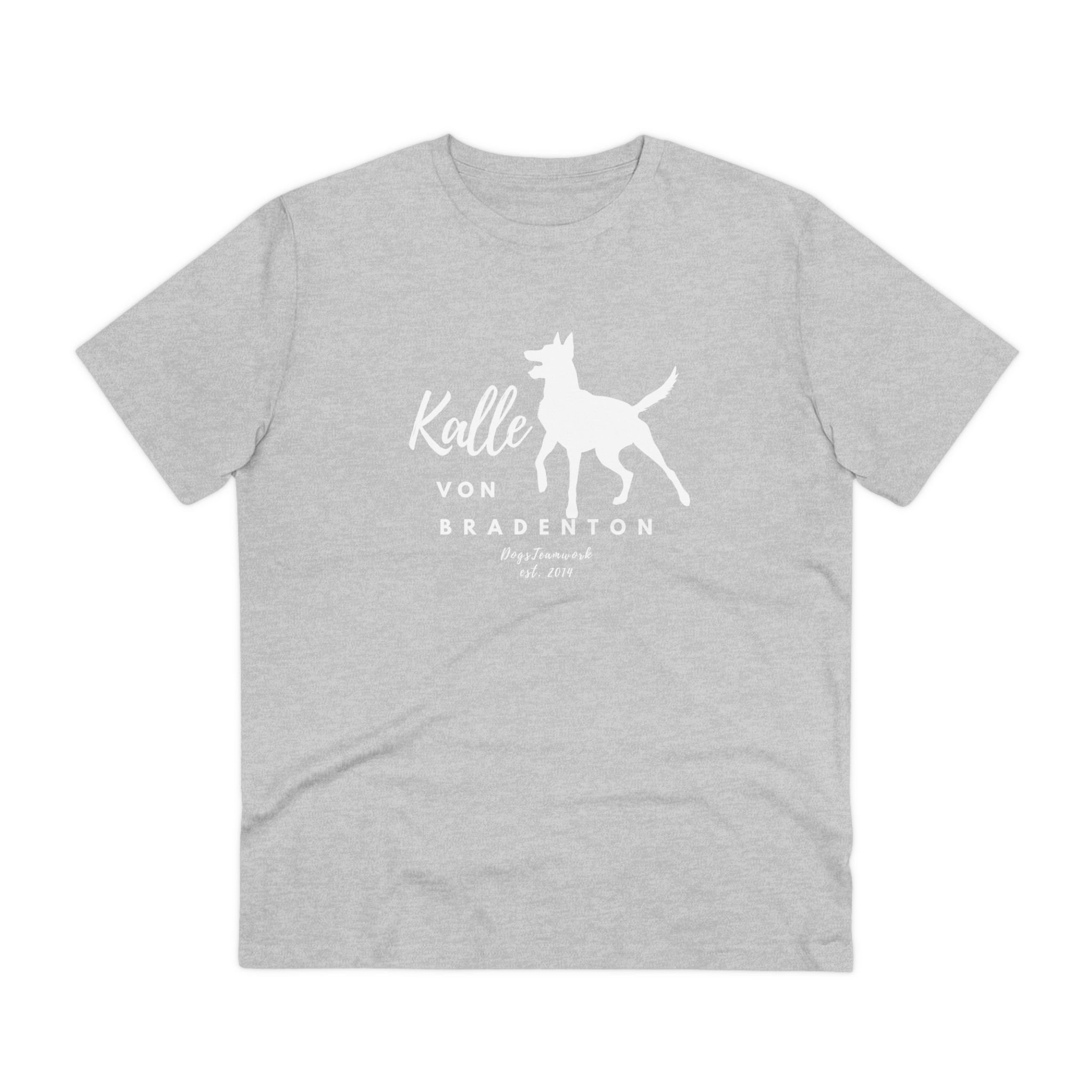 Unisex T-Shirt - Hundename mit Malinois – Bild 2
