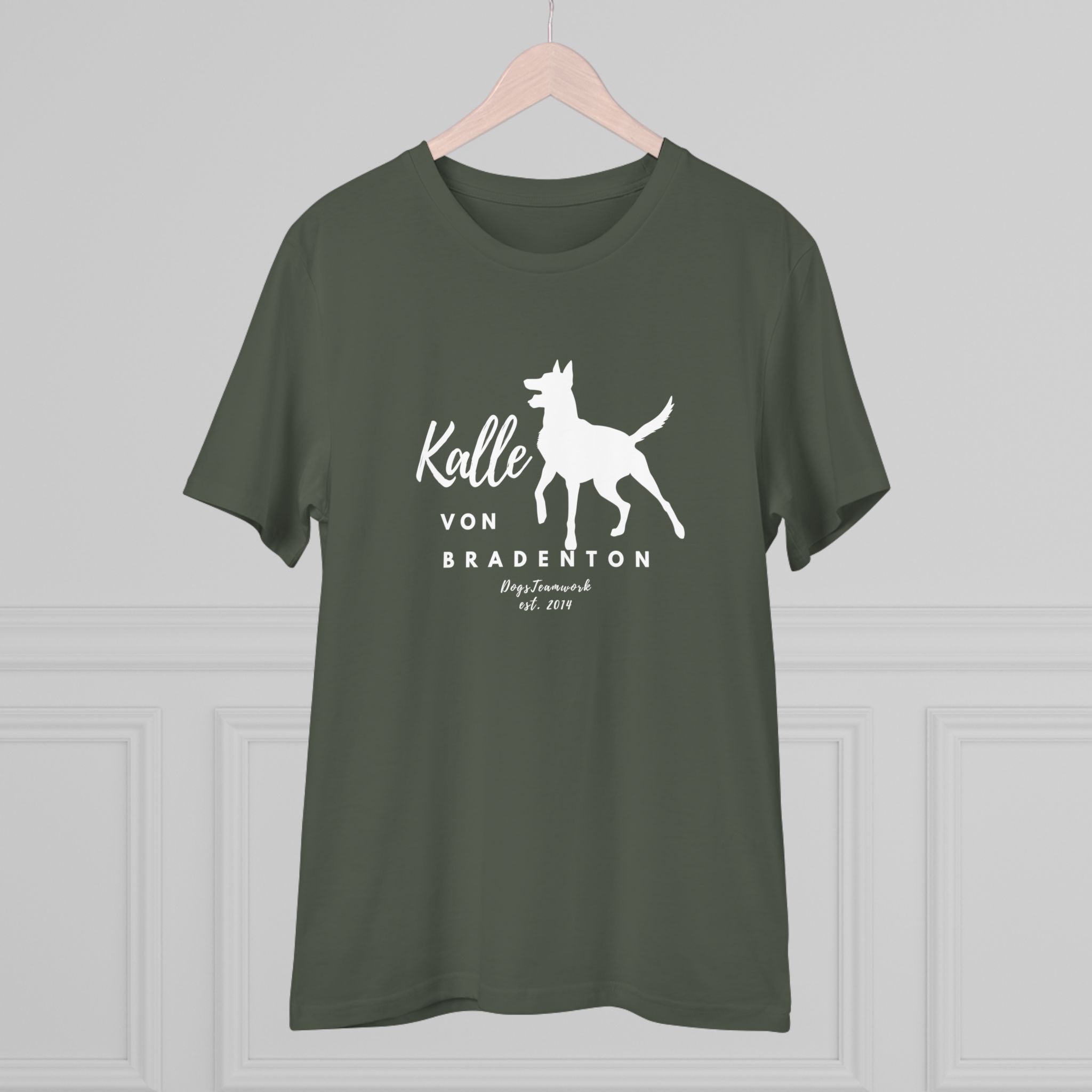 Unisex T-Shirt - Hundename mit Malinois – Bild 4