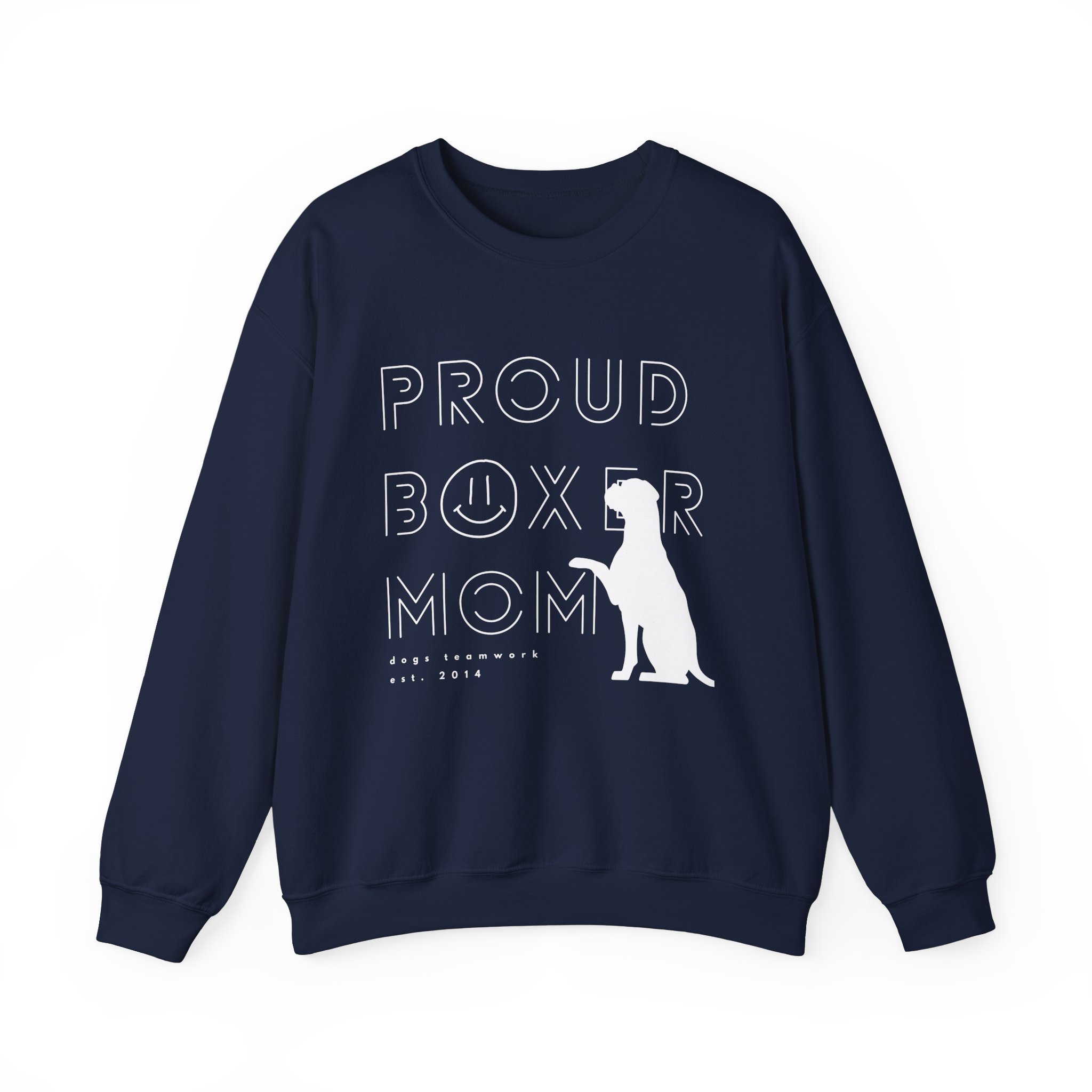 Unisex Sweatshirt - proud boxer mom – Bild 5