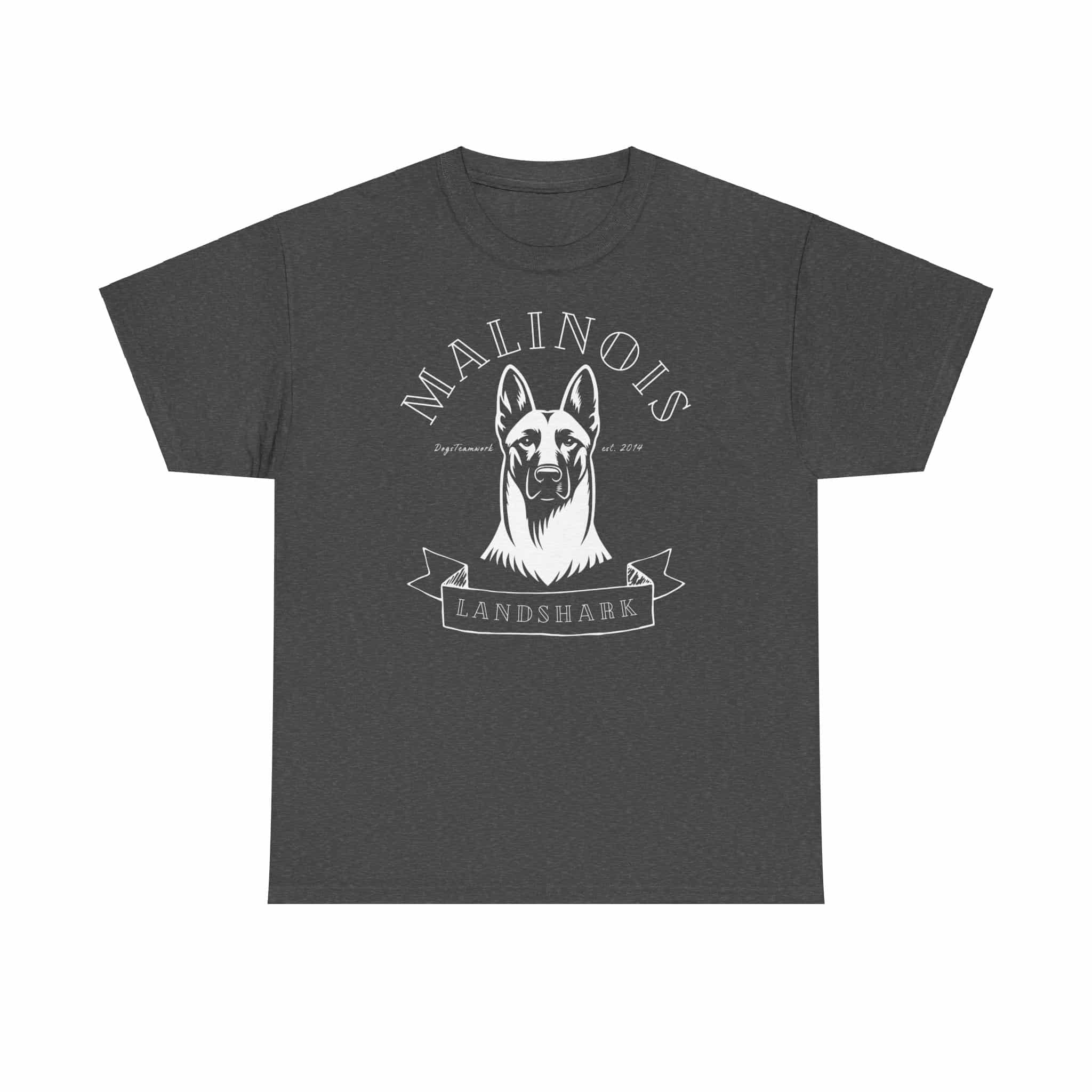 Unisex relaxed T-Shirt - Malinois landshark – Bild 7