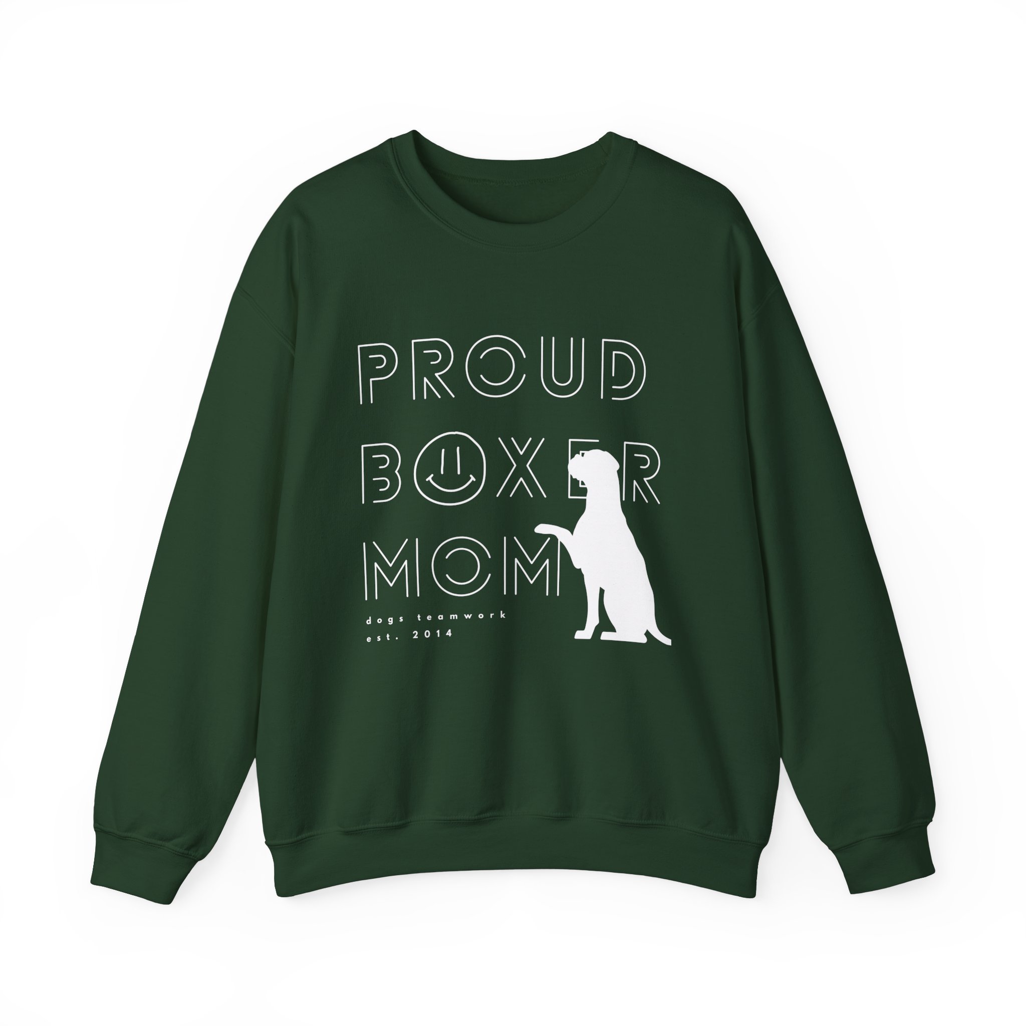 Unisex Sweatshirt - proud boxer mom – Bild 2