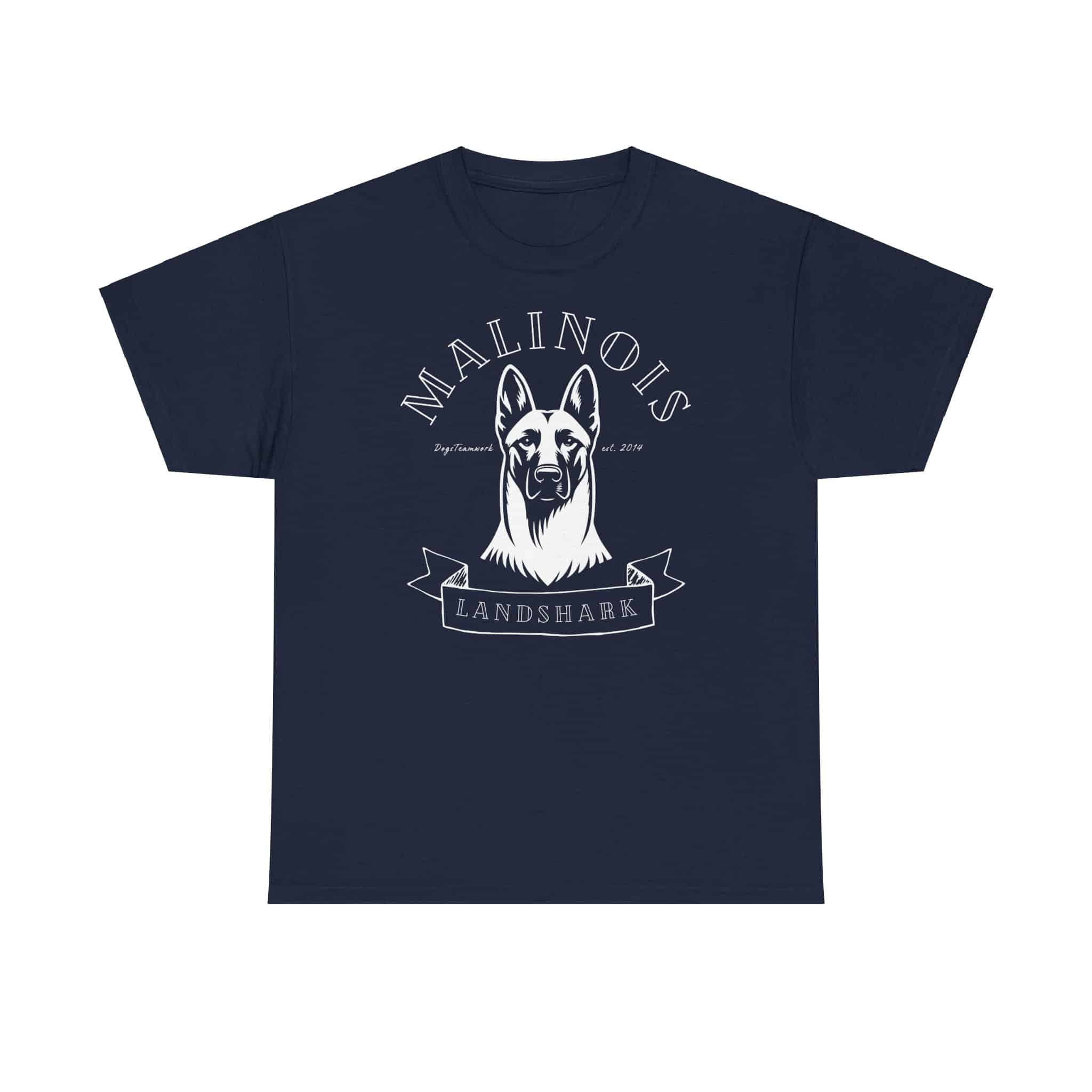 Unisex relaxed T-Shirt - Malinois landshark – Bild 9