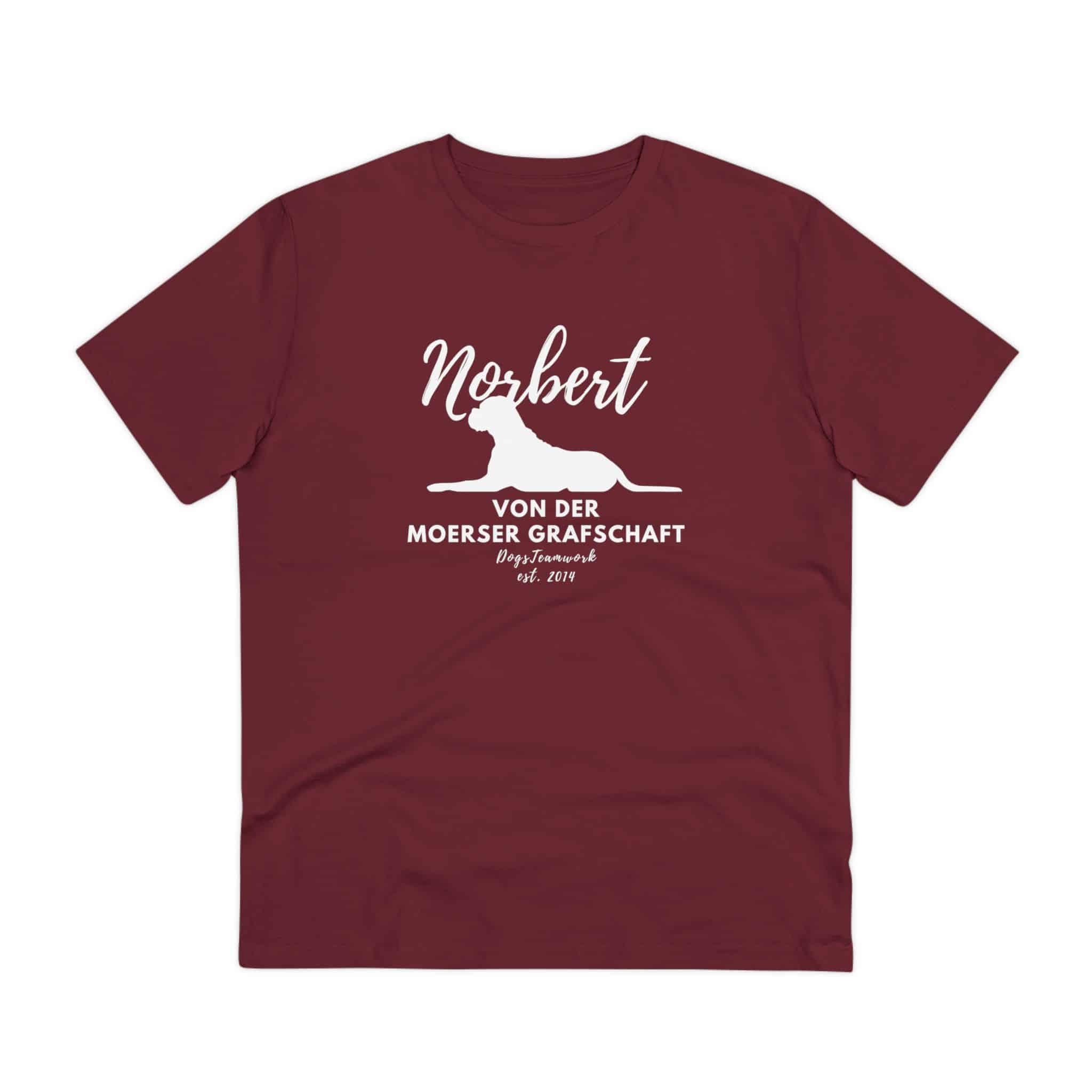 Unisex T-Shirt - Hundename mit Boxer – Bild 6