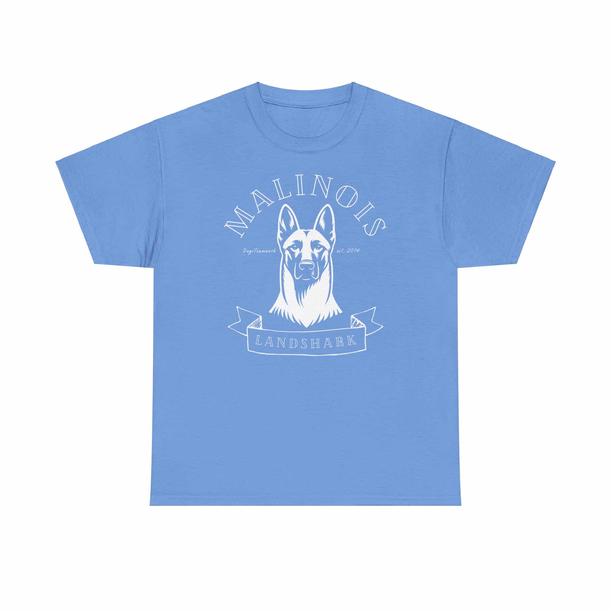 Unisex relaxed T-Shirt - Malinois landshark – Bild 8
