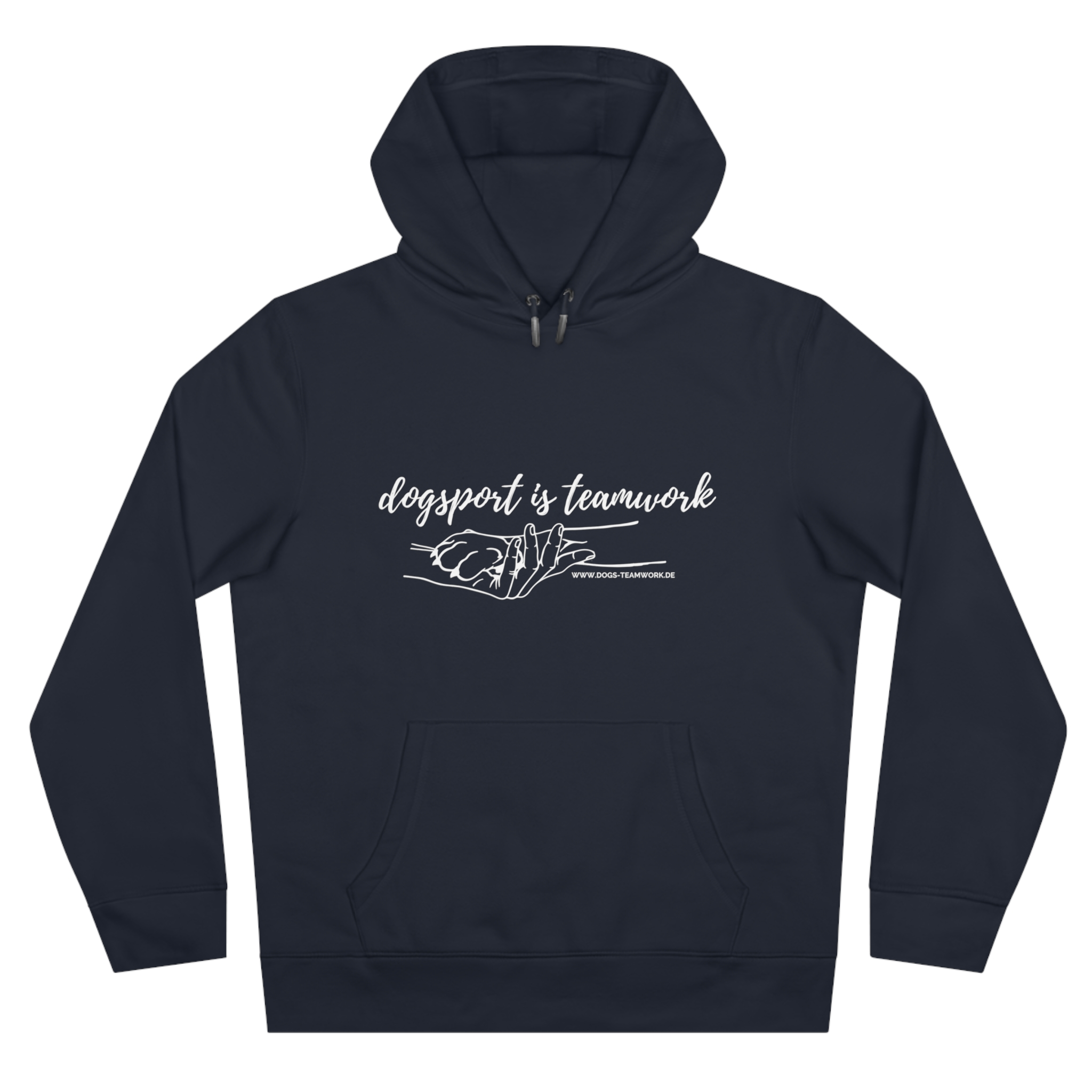 Unisex Hooded Sweatshirt medium weight - dogsport is teamwork 2.0 – Bild 6