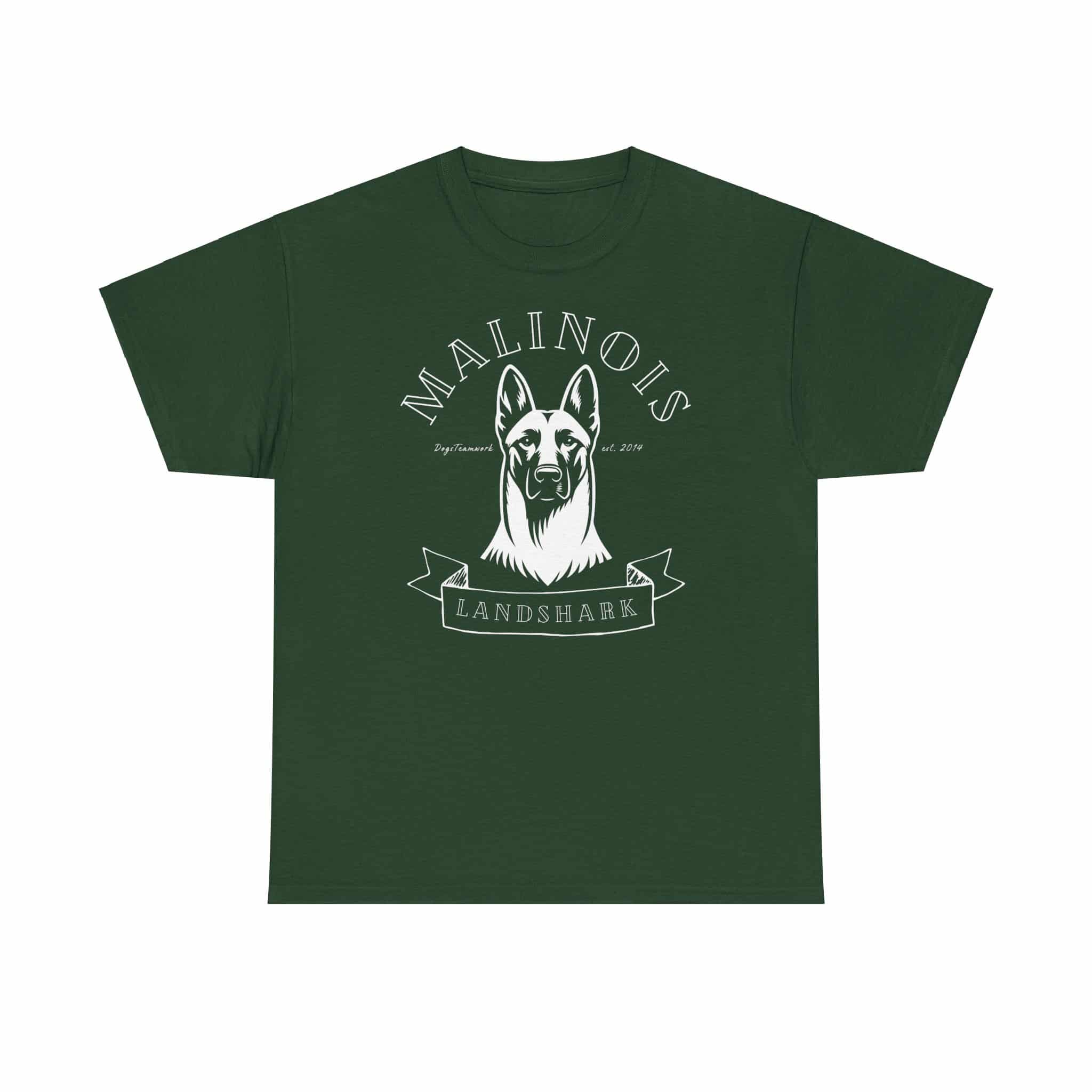 Unisex relaxed T-Shirt - Malinois landshark – Bild 6