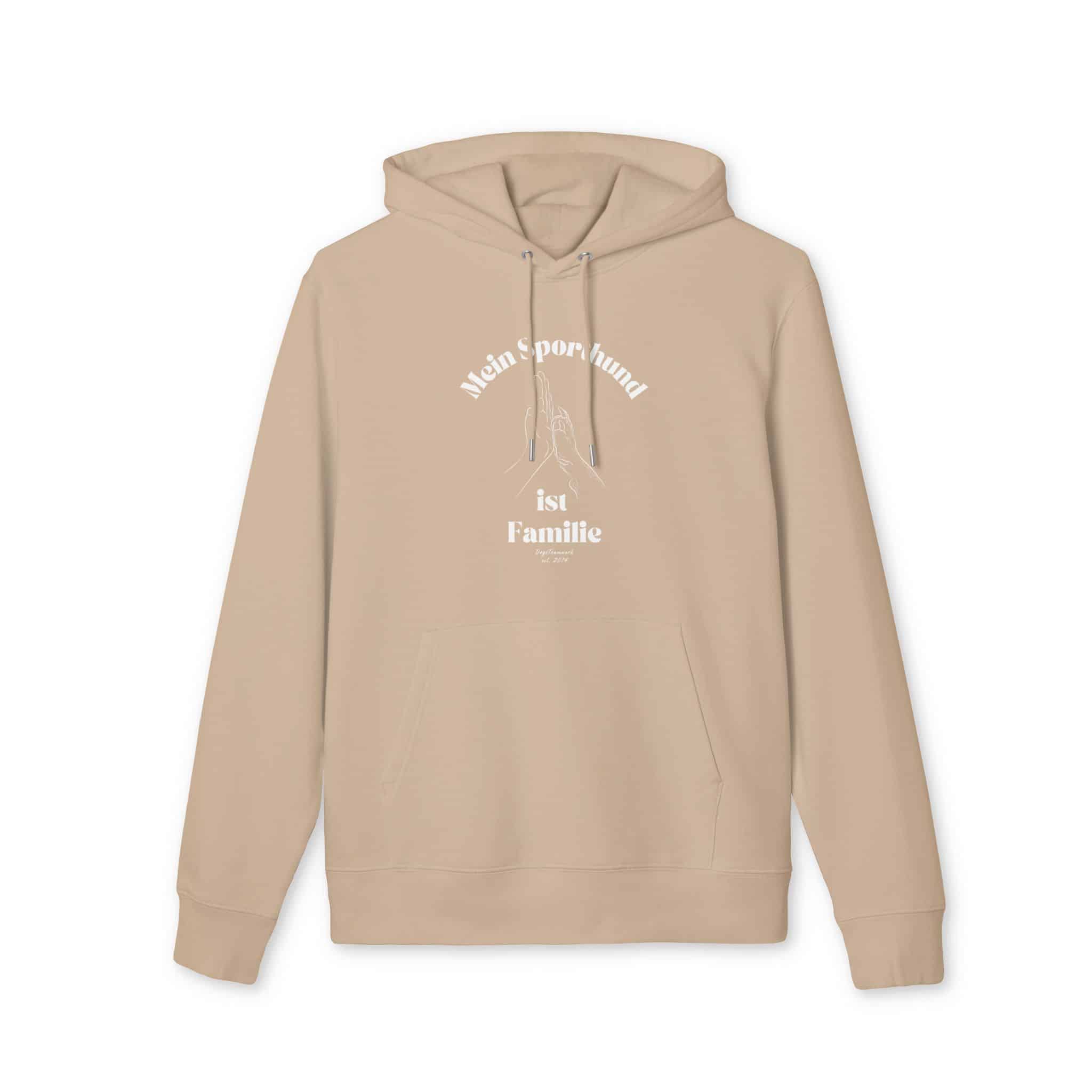 Unisex Hoodie - Mein Sporthund ist Familie – Bild 3