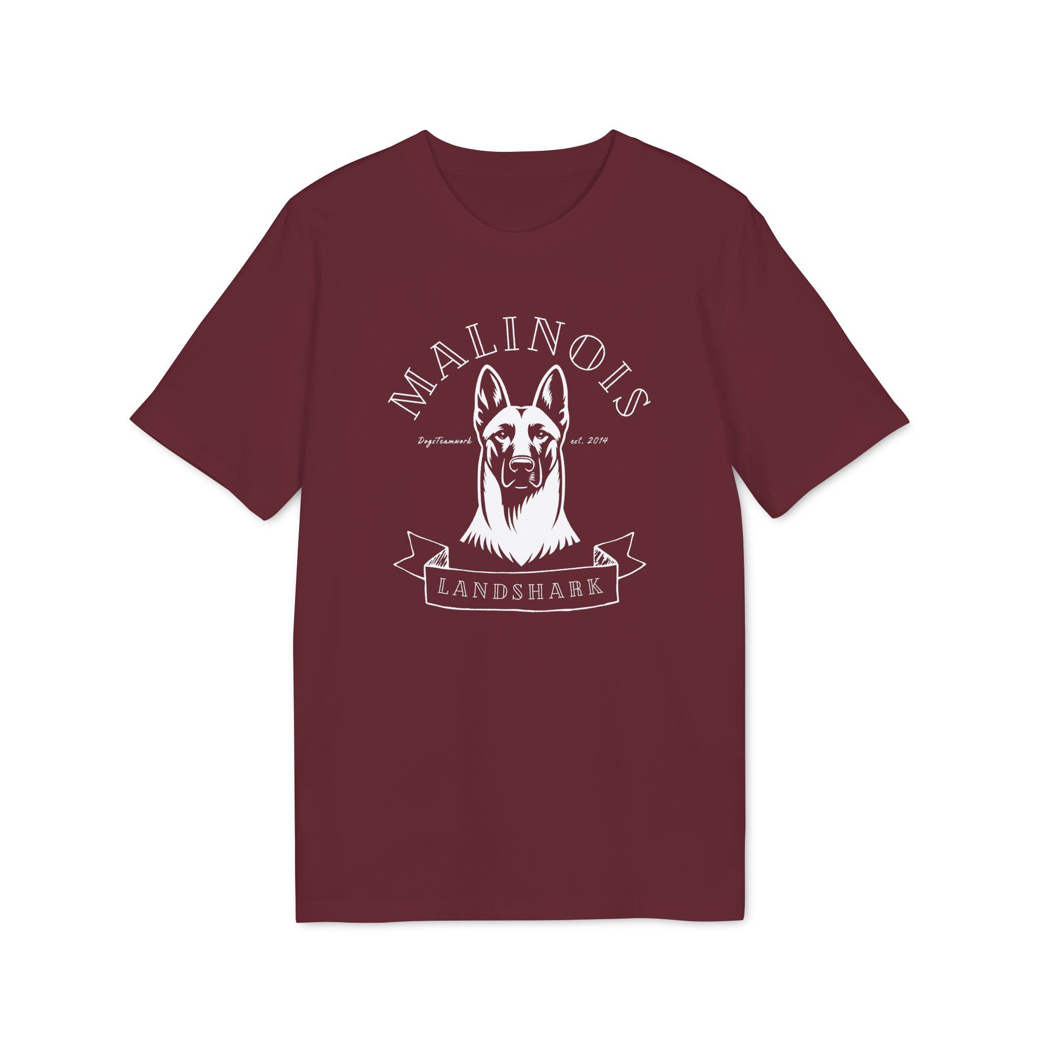 Unisex T-Shirt - Malinois landshark – Bild 9