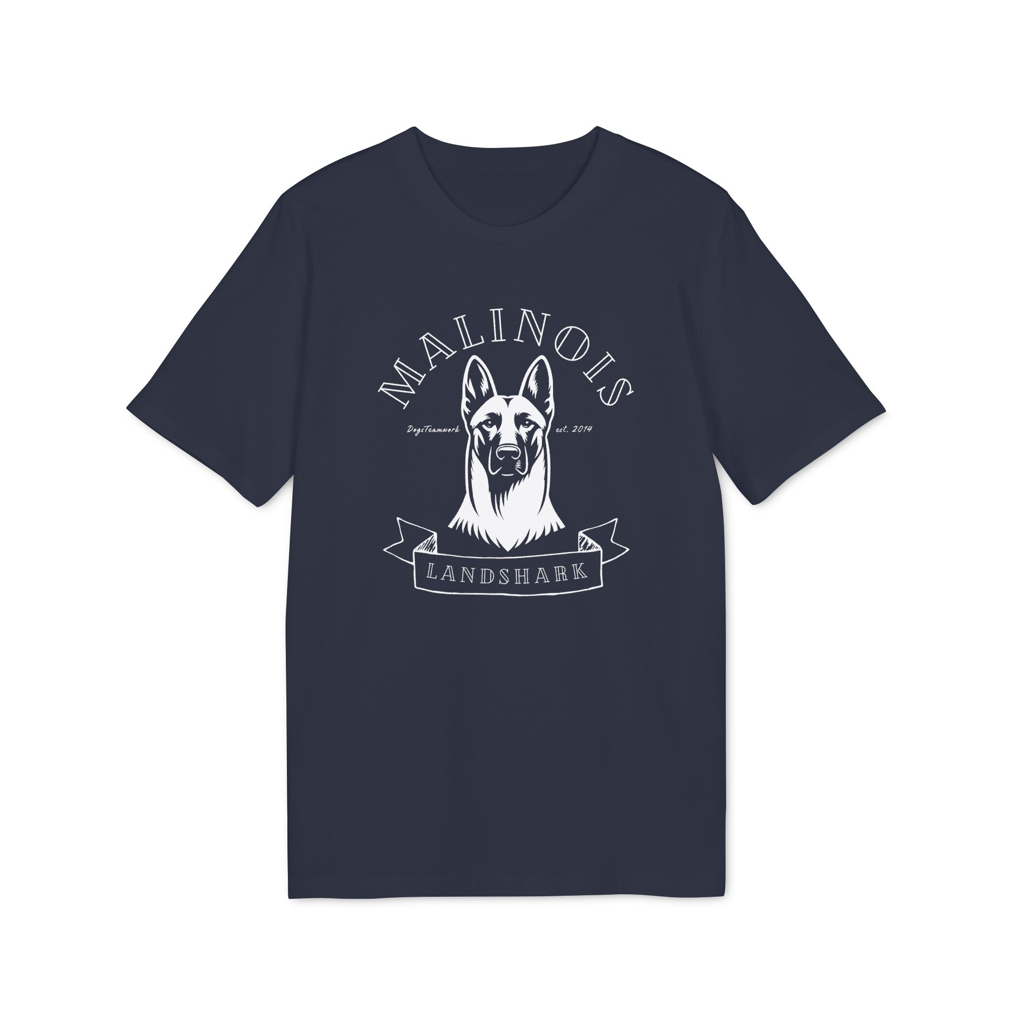 Unisex T-Shirt - Malinois landshark – Bild 6