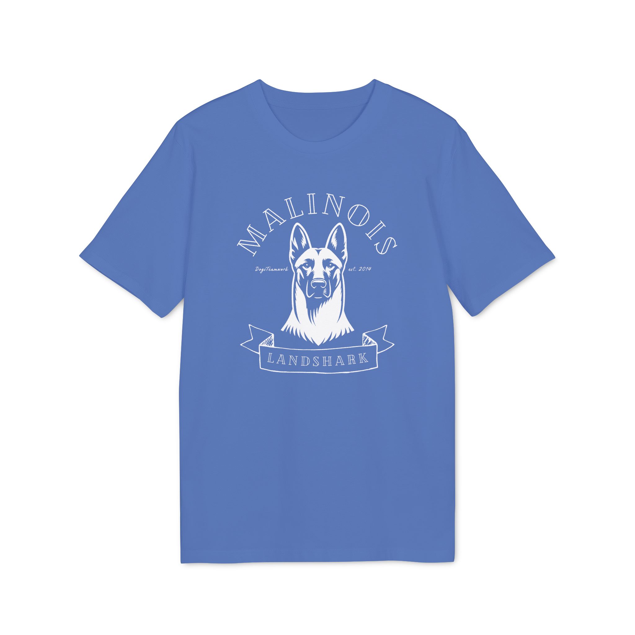 Unisex T-Shirt - Malinois landshark – Bild 5