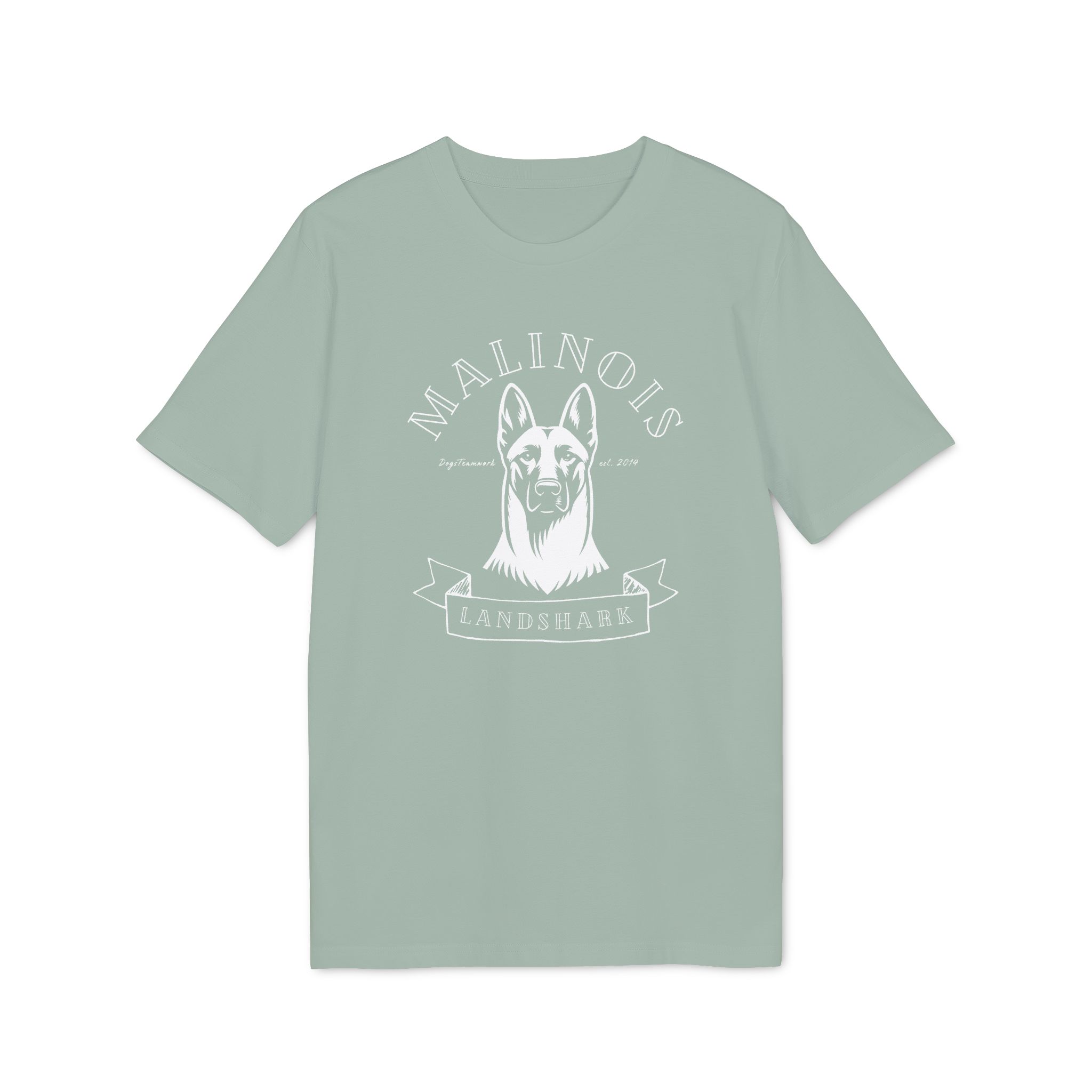 Unisex T-Shirt - Malinois landshark – Bild 3