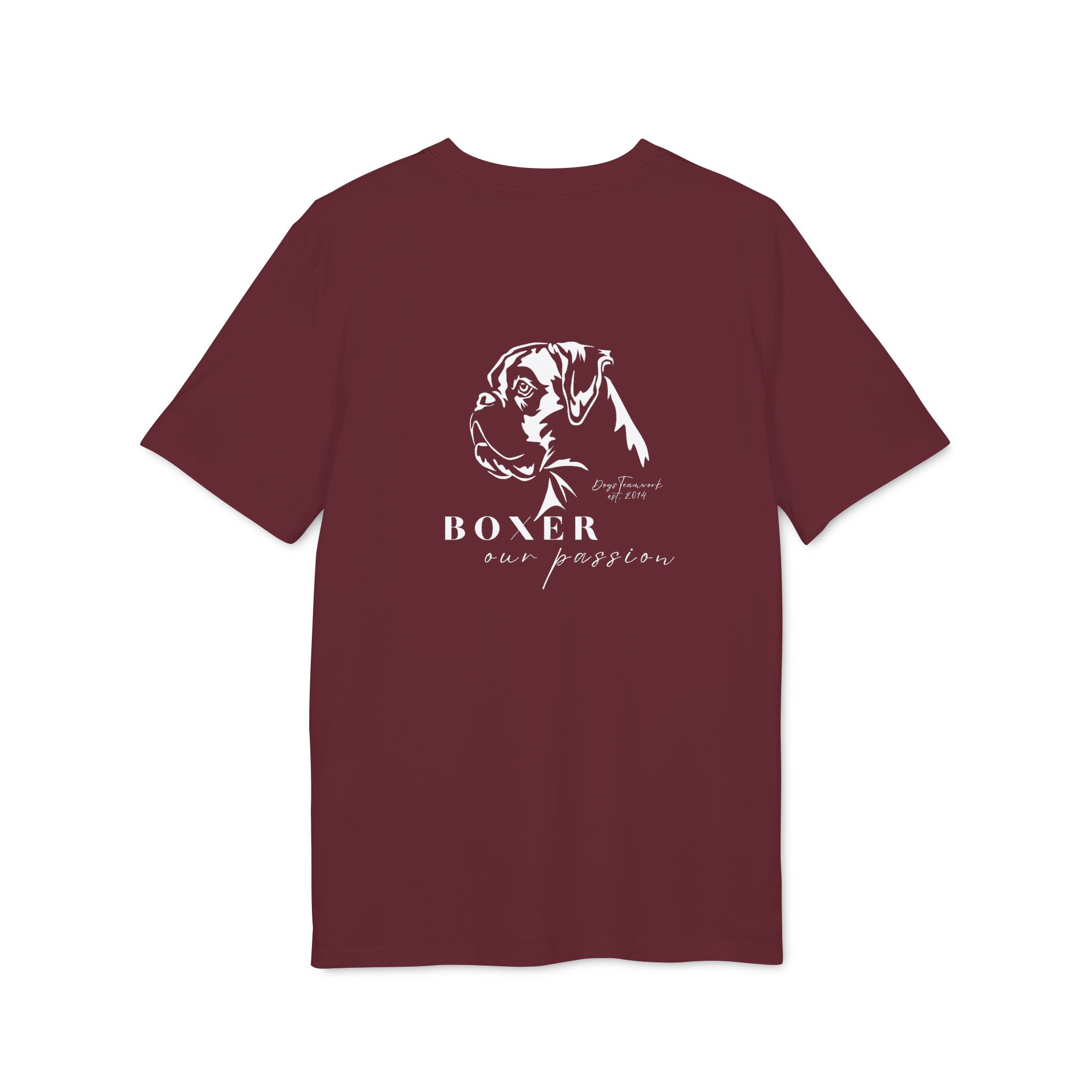 Unisex T-shirt - boxer passion - beidseitig bedruckt