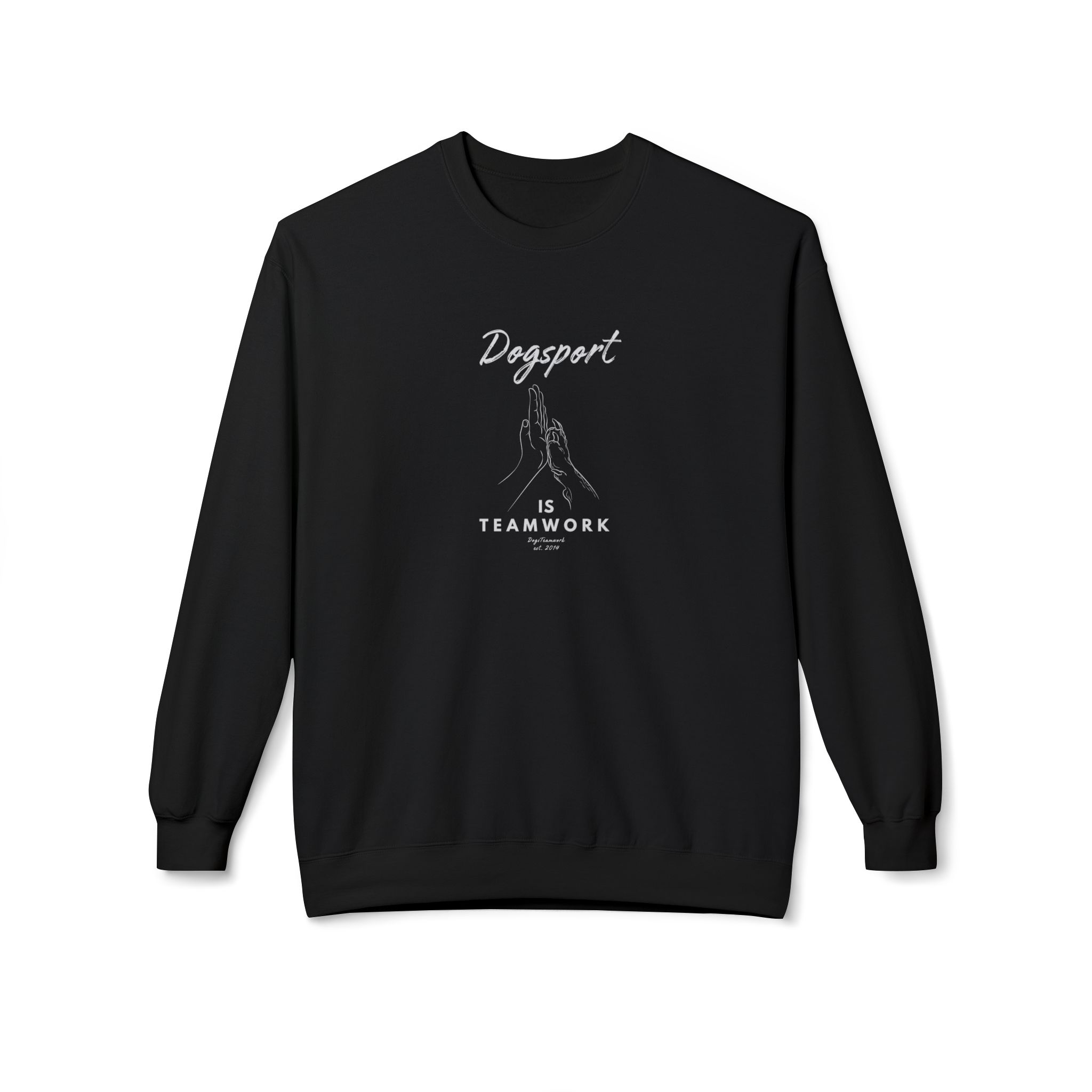 Unisex Sweatshirt - Dogsport is Teamwork 2.0 – Bild 2