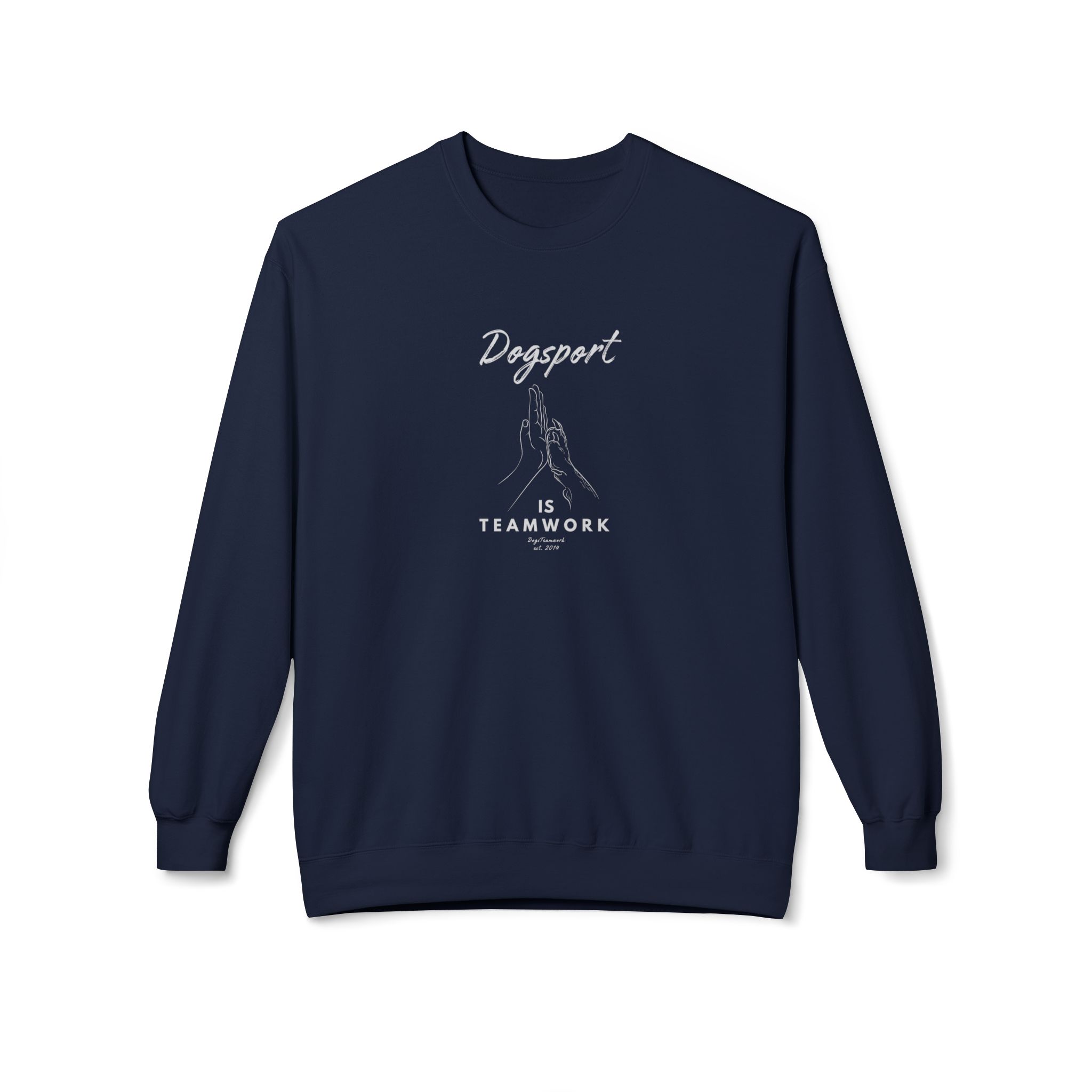 Unisex Sweatshirt - Dogsport is Teamwork 2.0 – Bild 4