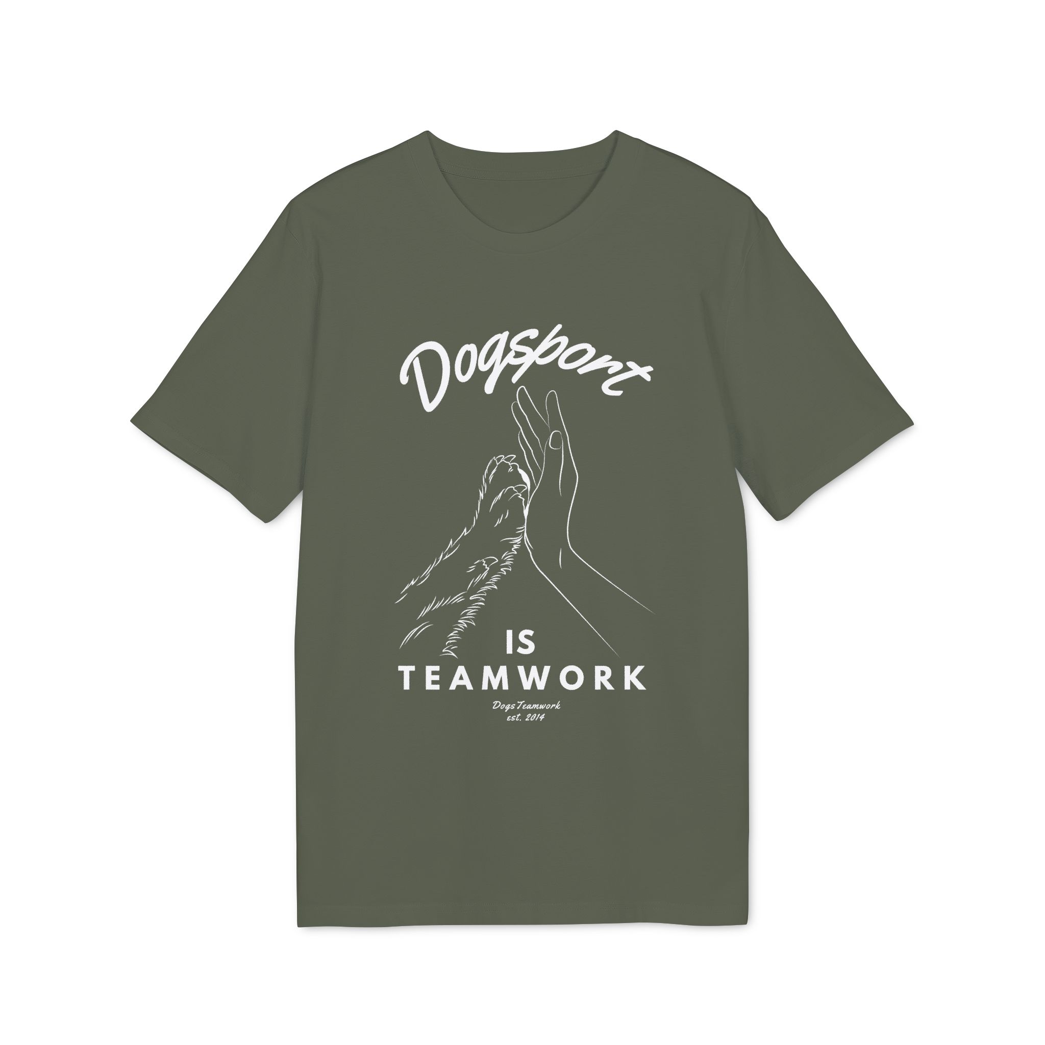 Unisex T-Shirt - Dogsport is Teamwork – Bild 5