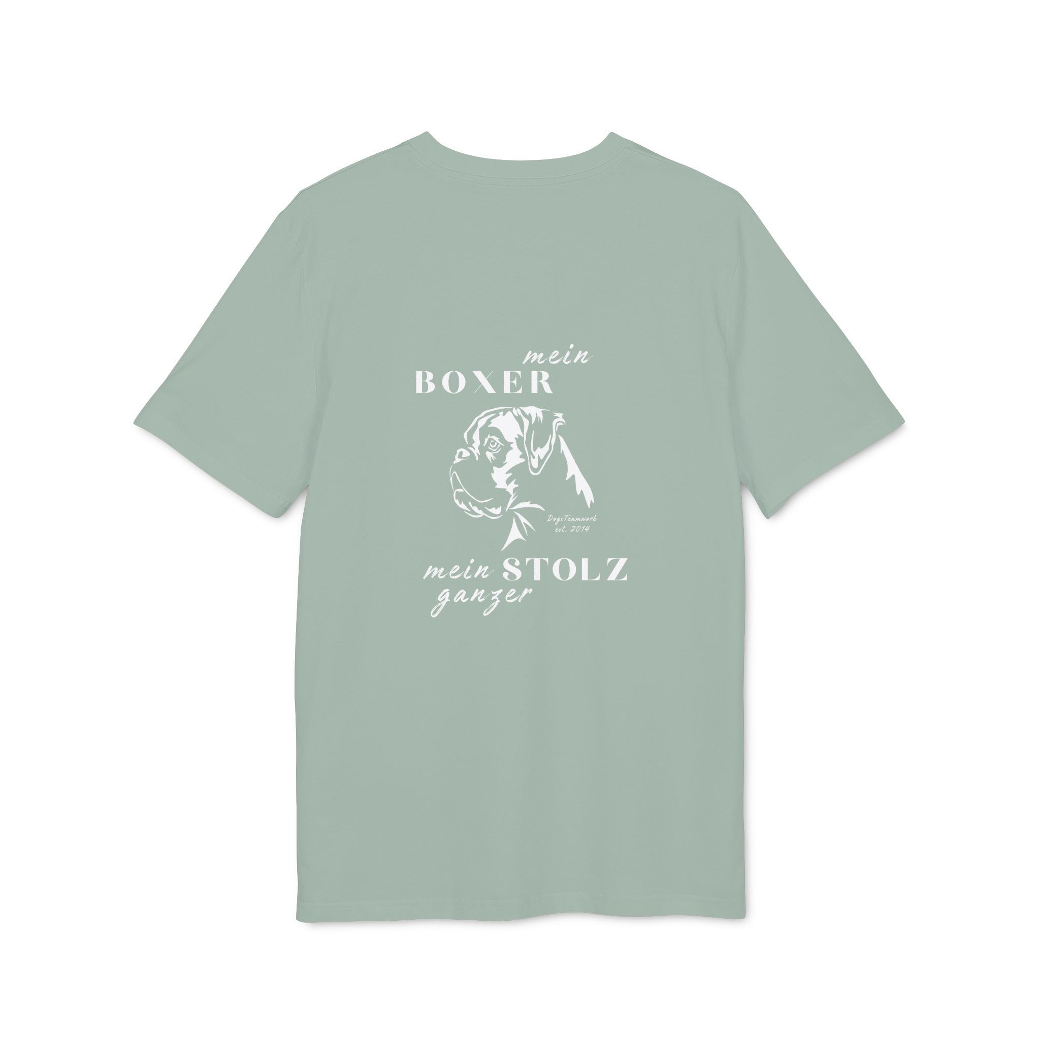 Unisex T-shirt - Boxer Stolz- beidseitig bedruckt – Bild 5