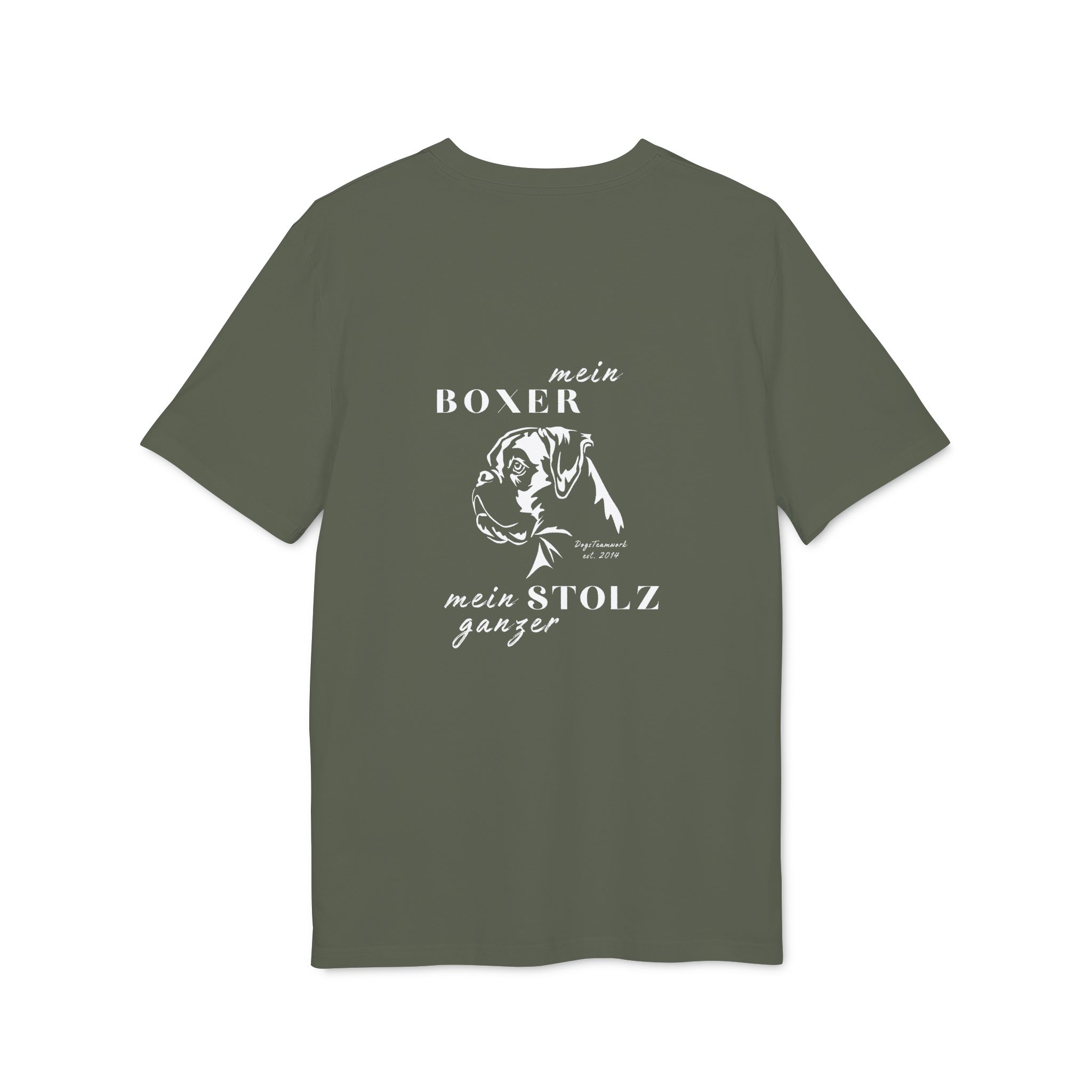 Unisex T-shirt - Boxer Stolz- beidseitig bedruckt – Bild 3