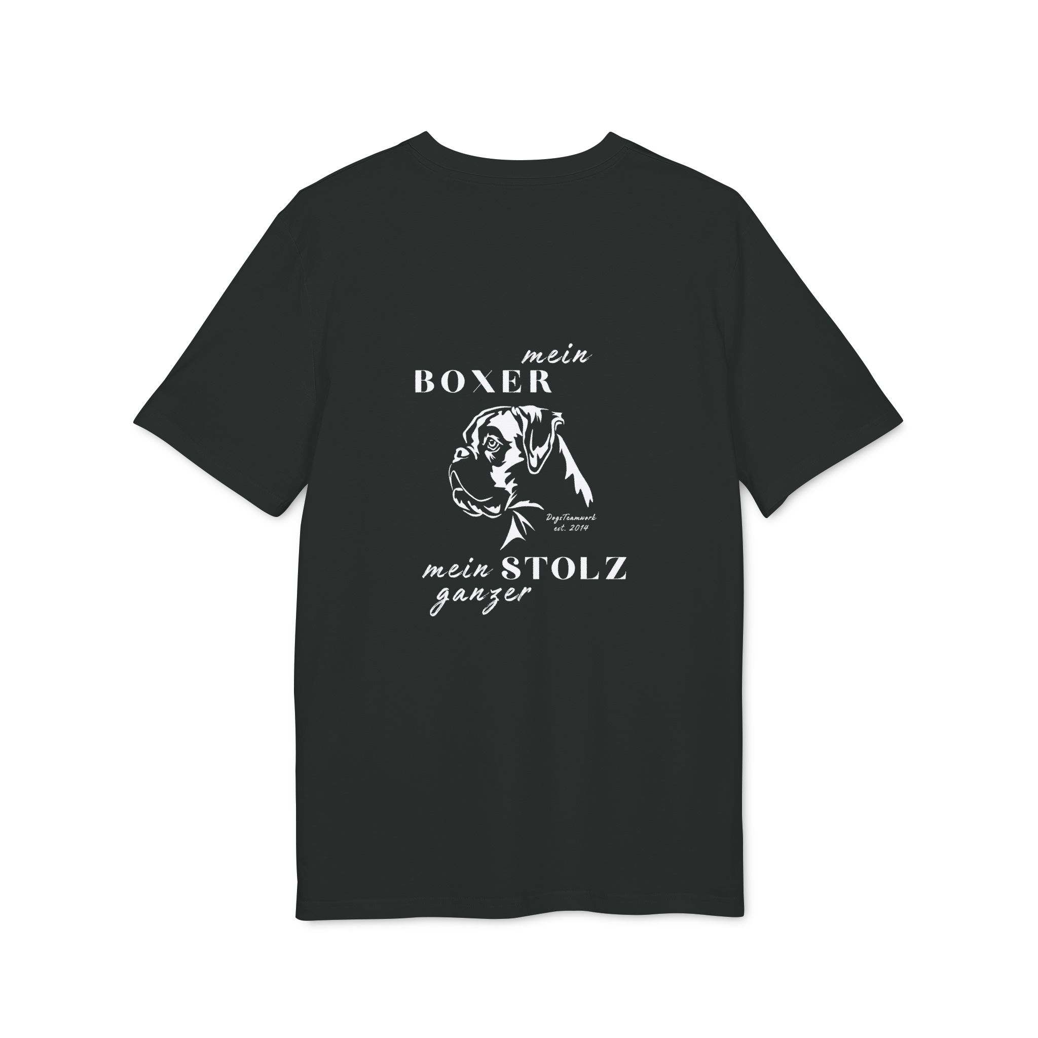 Unisex T-shirt - Boxer Stolz- beidseitig bedruckt – Bild 7