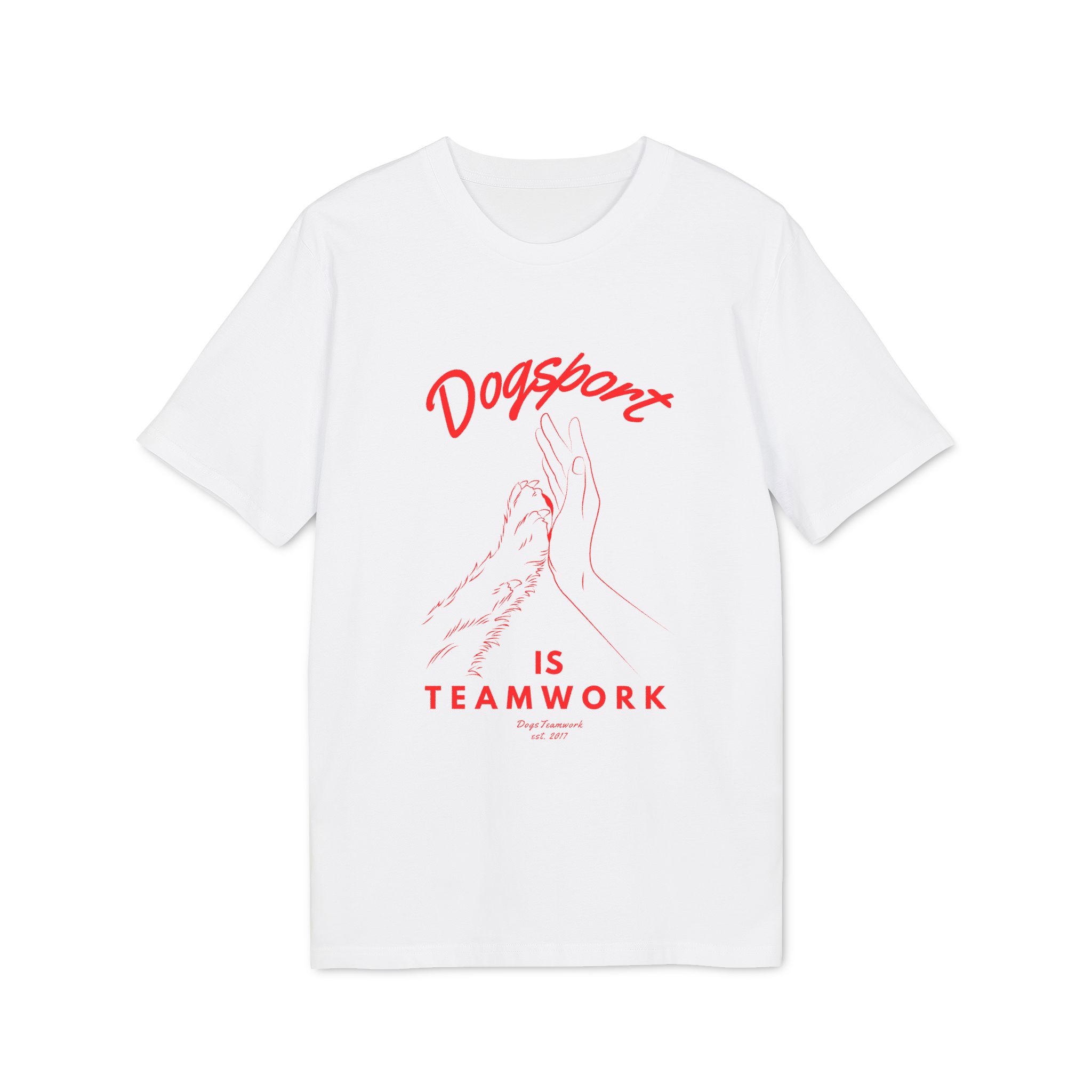 Unisex T-Shirt - Dogsport is Teamwork – Bild 2