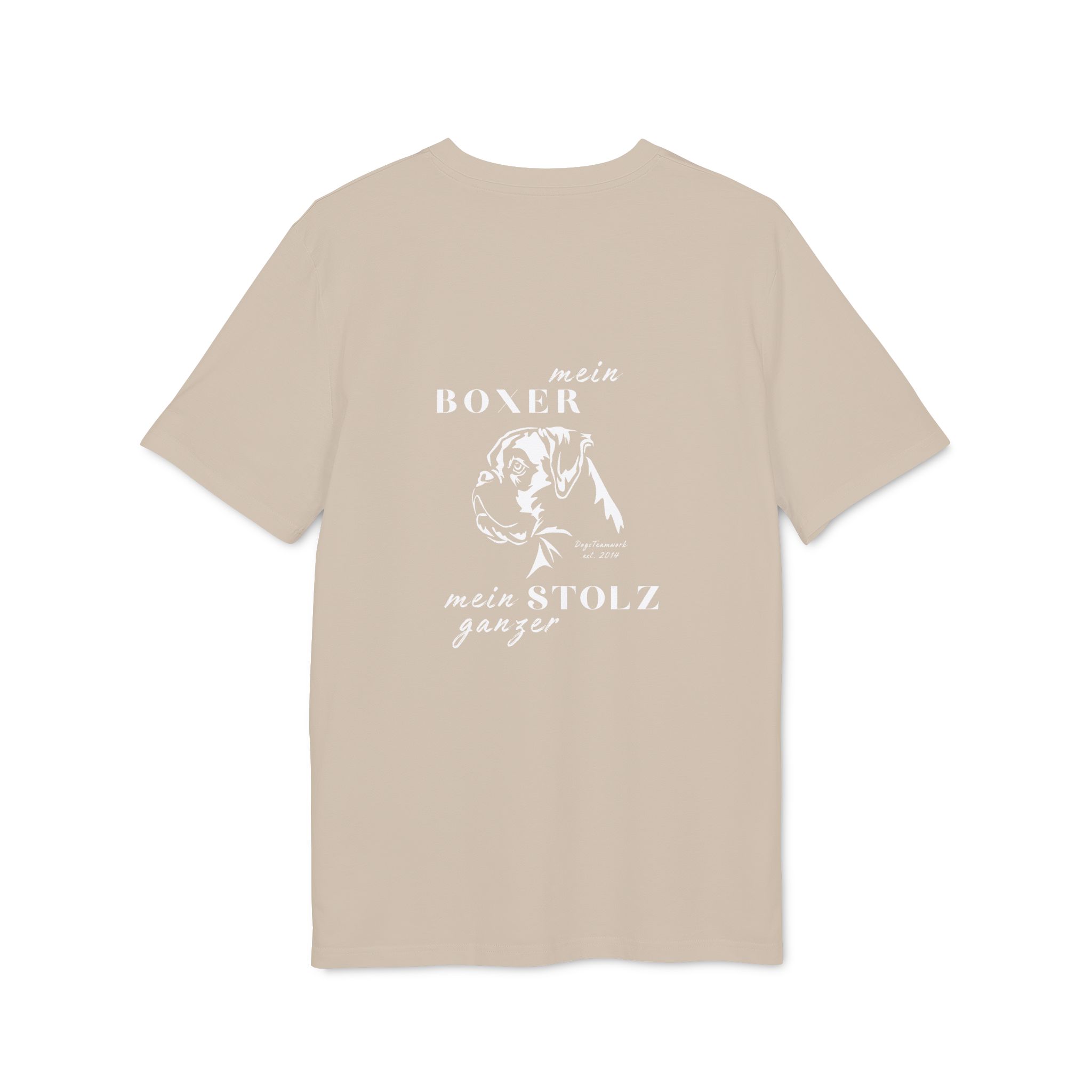 Unisex T-shirt - Boxer Stolz- beidseitig bedruckt